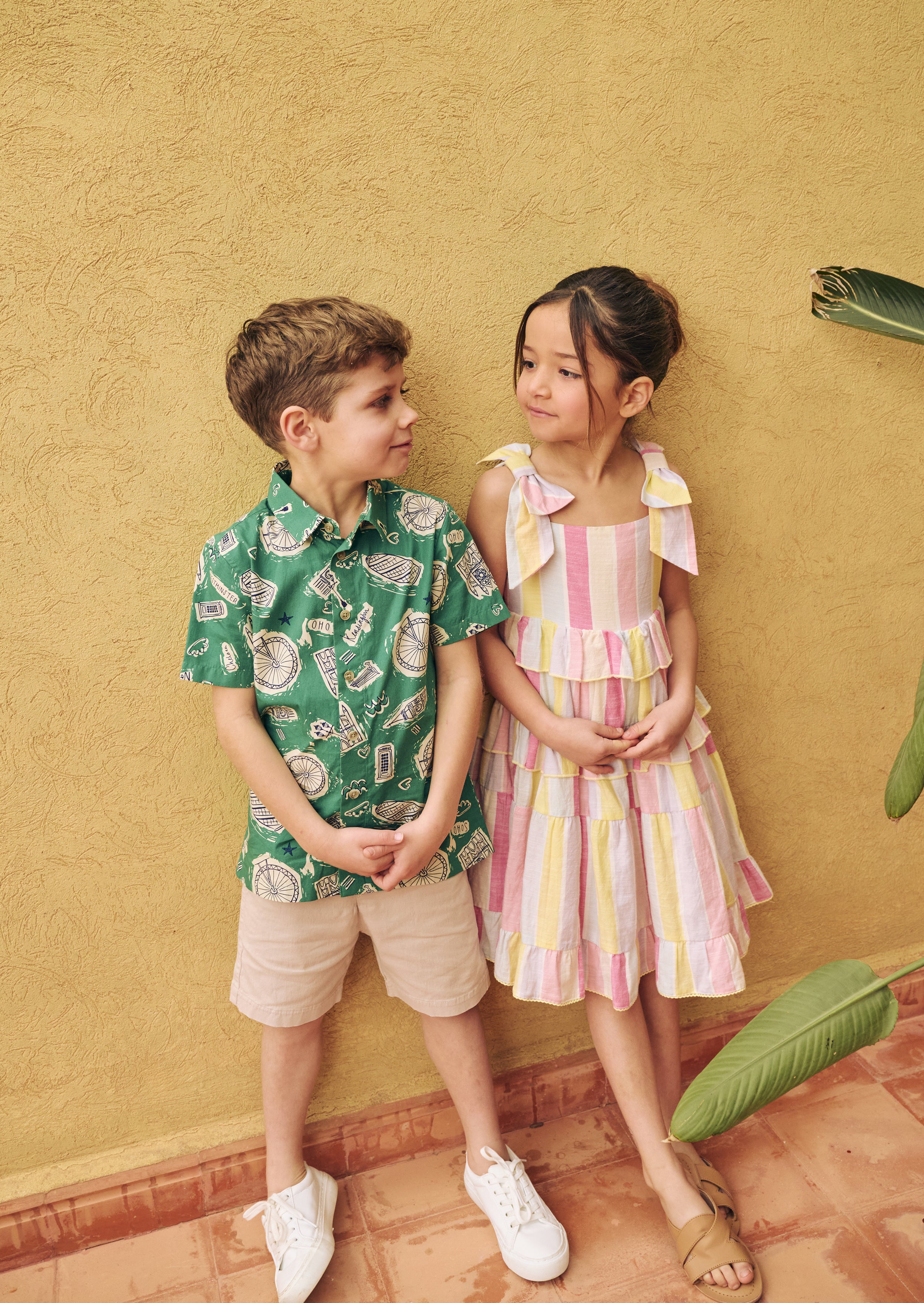 Camisa Estampada Ciudad Damien