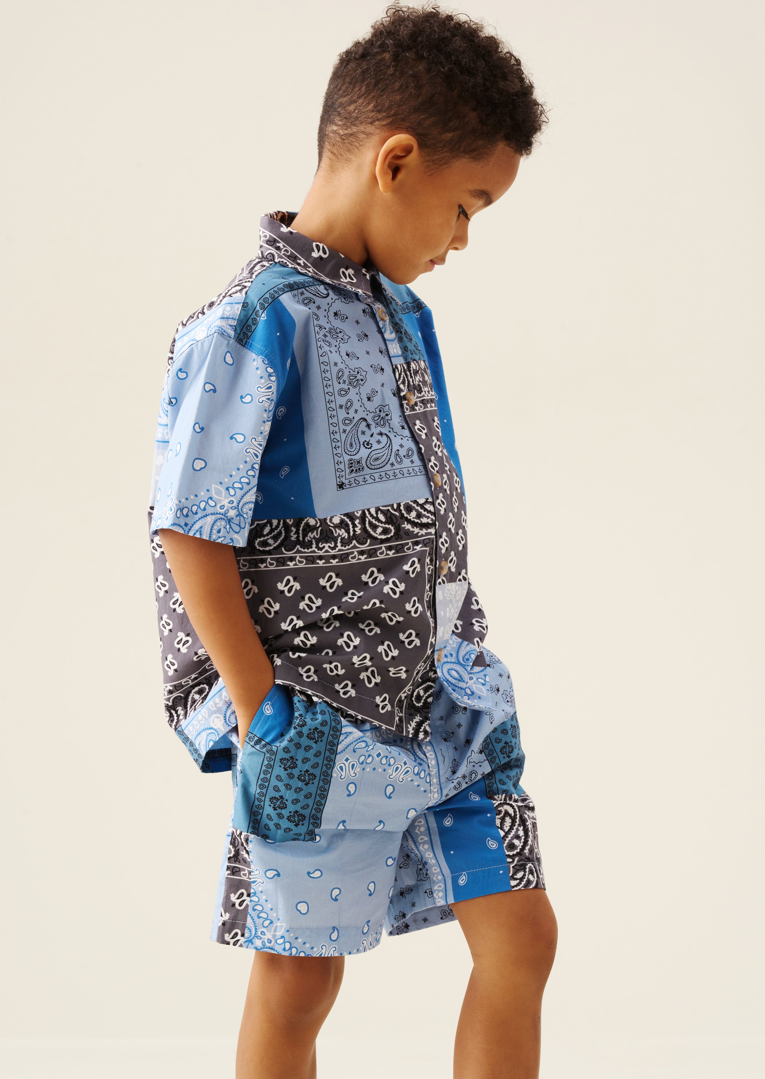 Bryson Bandana Print Shirt