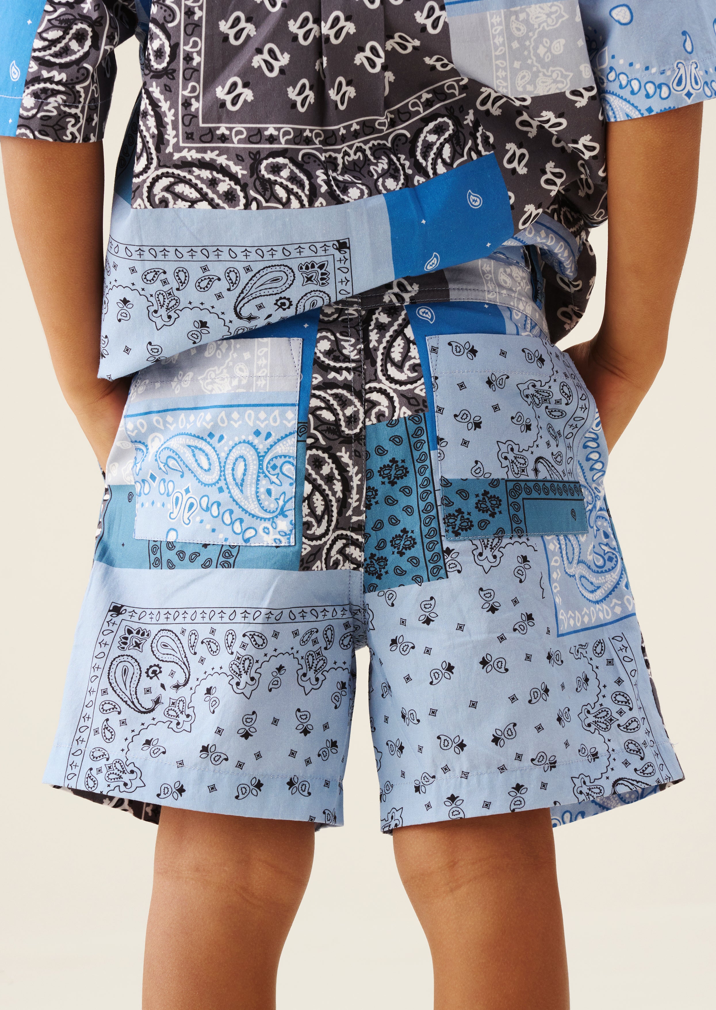 Bryson Bandana Print Short