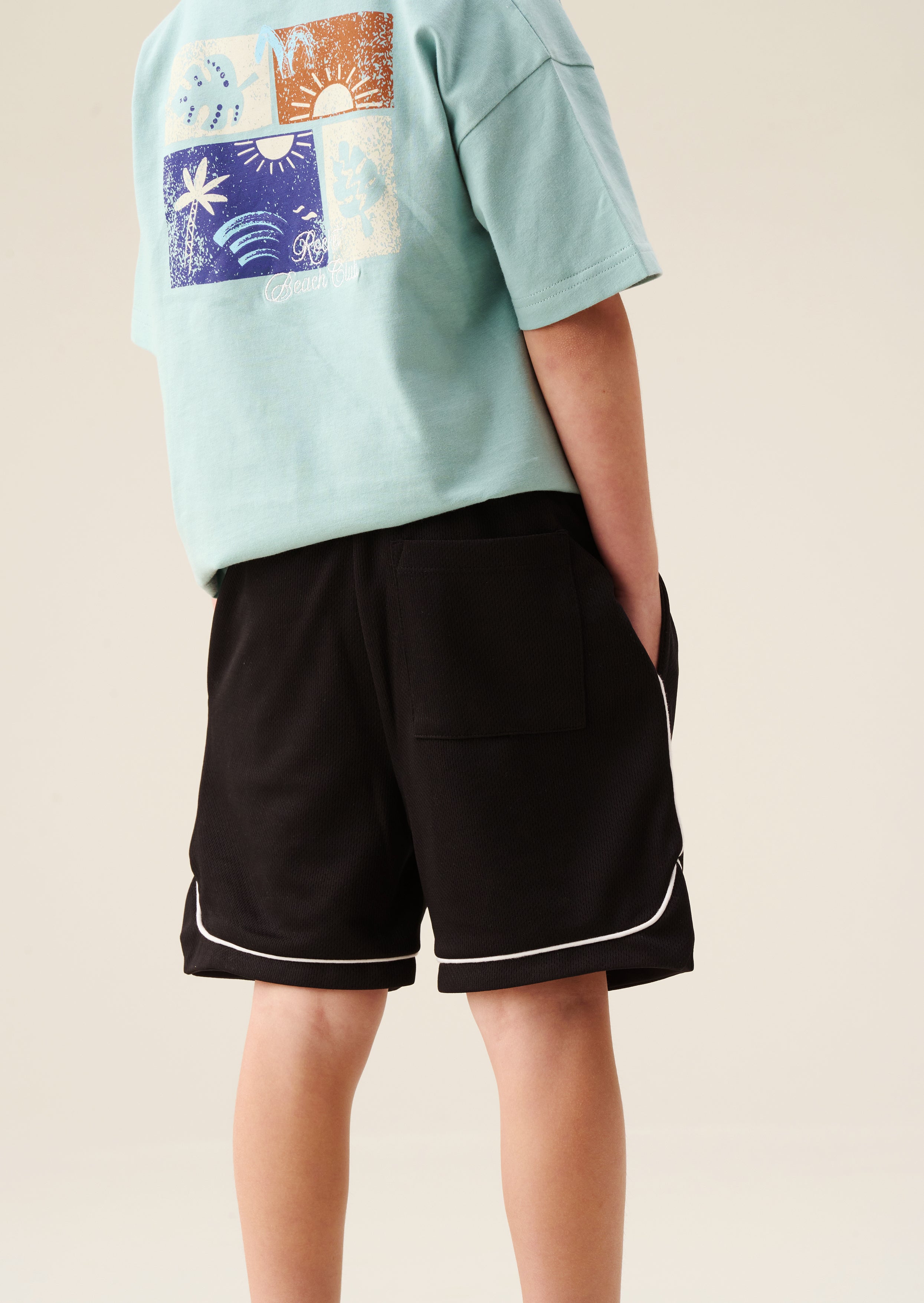 Ace Drawcord Mesh Shorts