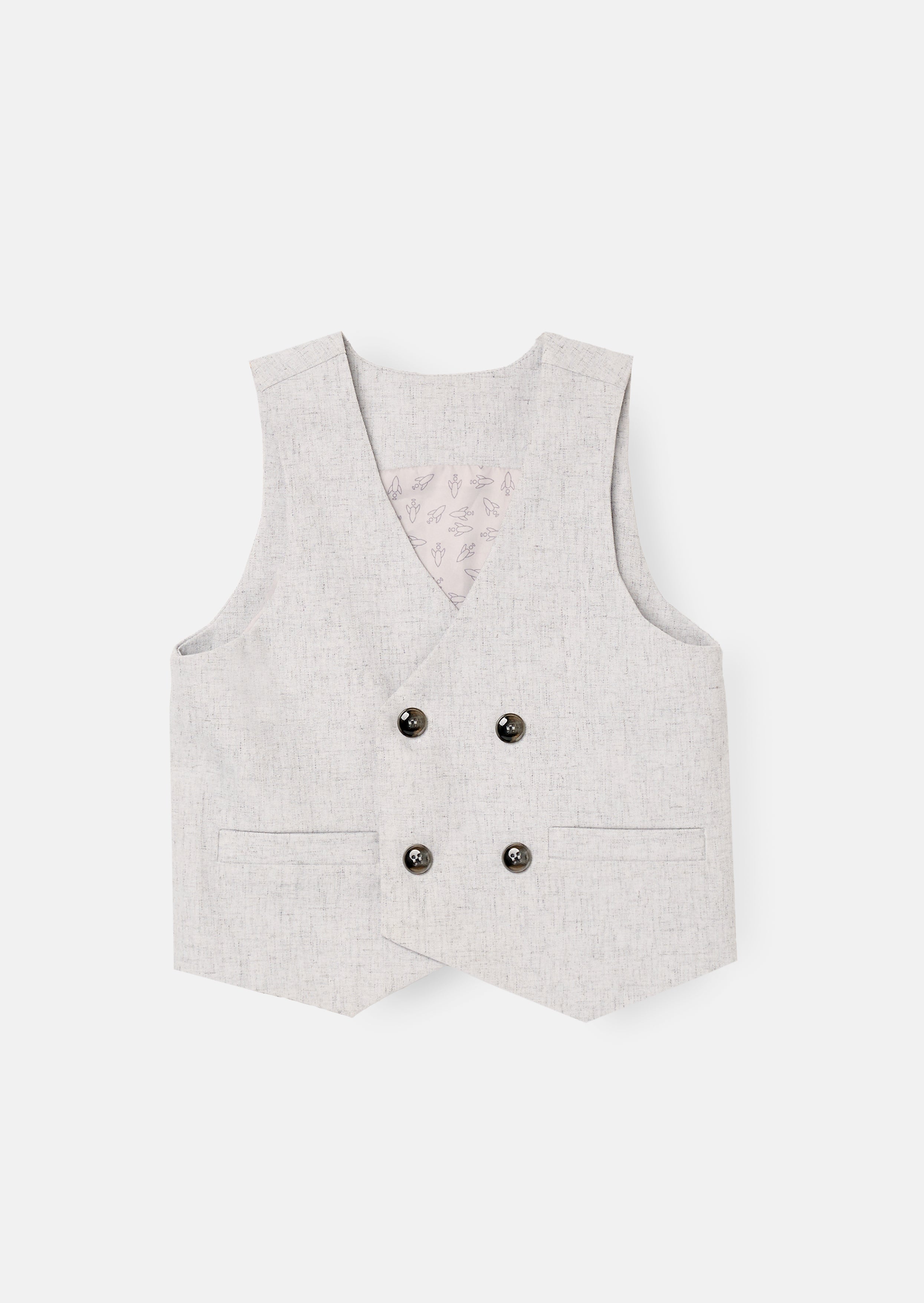 Luca Melange Waistcoat Set