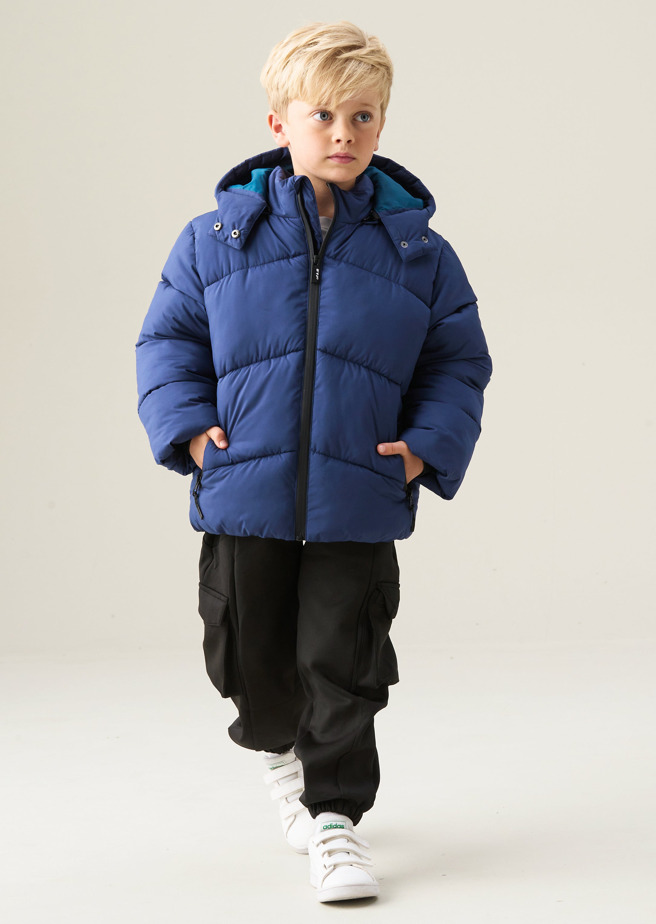 Cappotto trapuntato Troy con fodera in pile