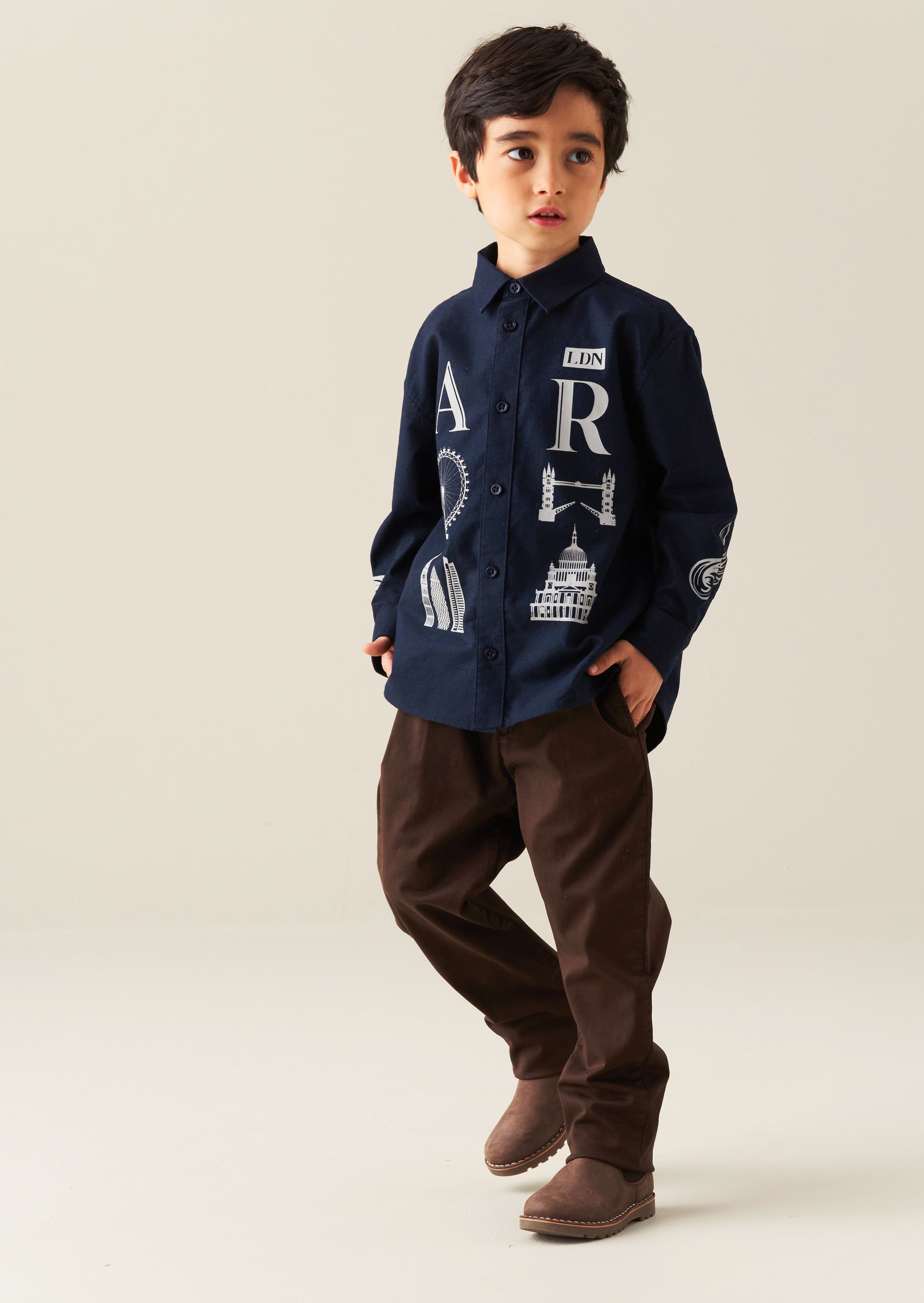 Harrison schmal zulaufende Chinohose