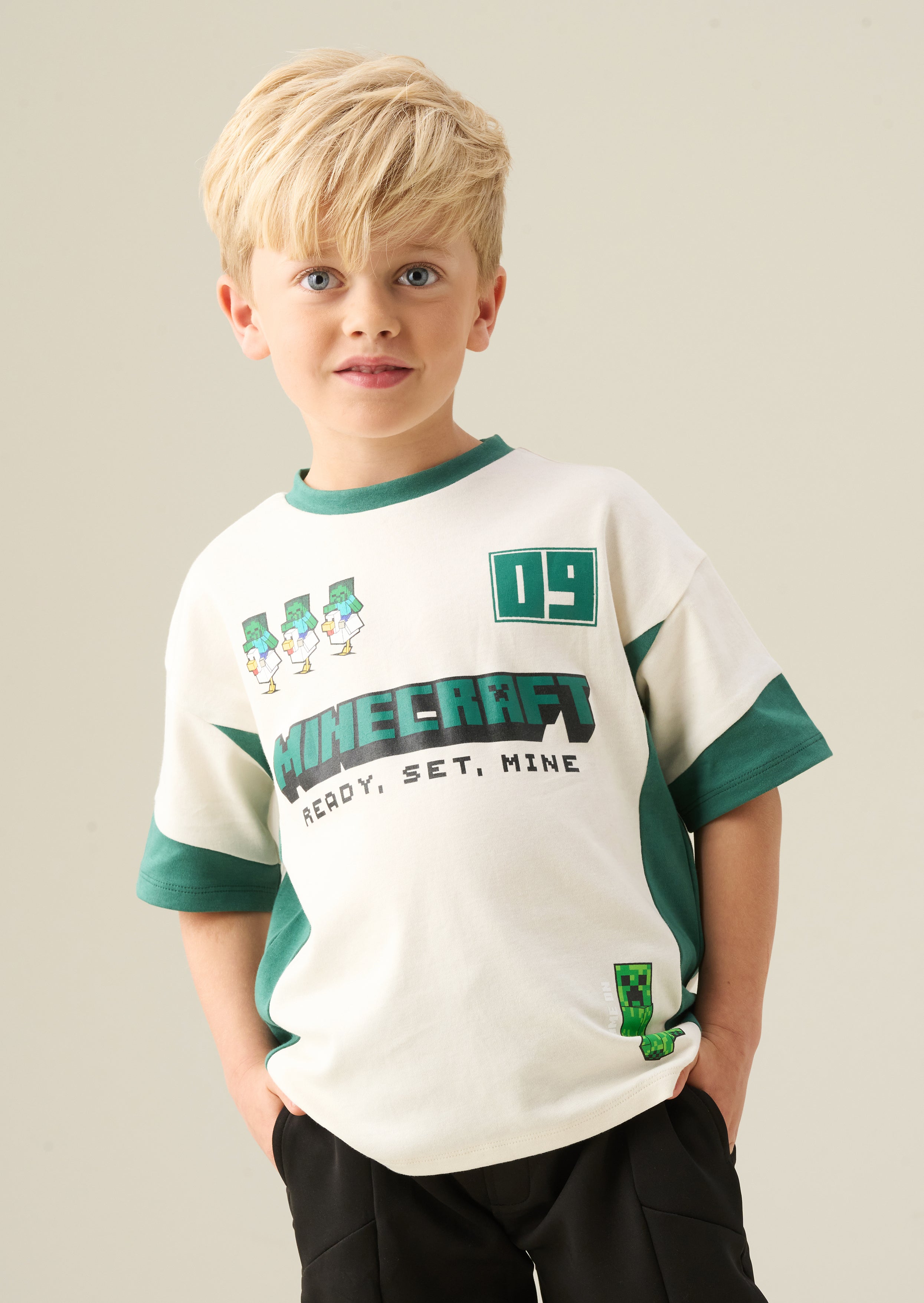 Minecraft Football Tee