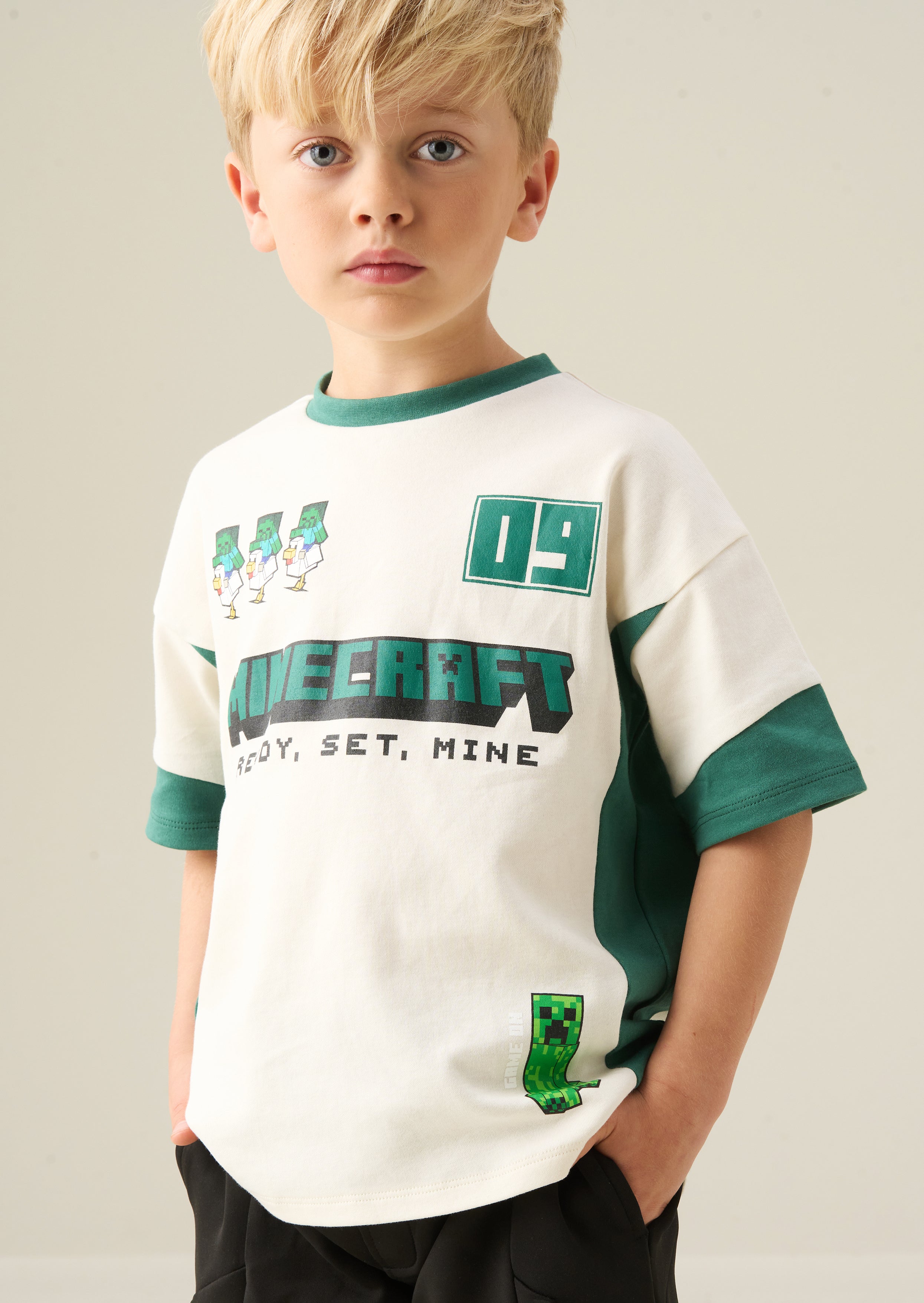 Minecraft Football Tee