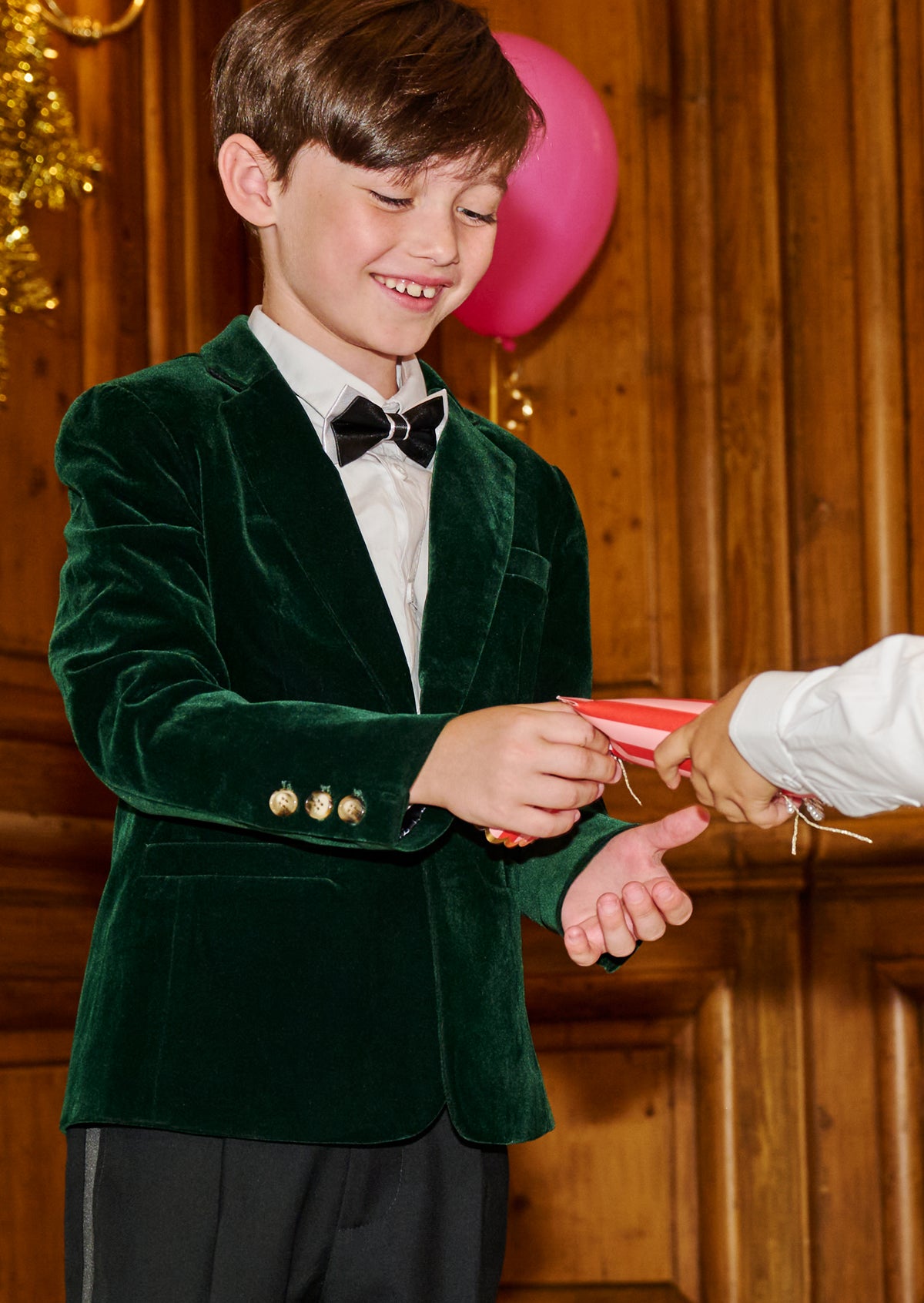 Liam Emerald Velvet Blazer