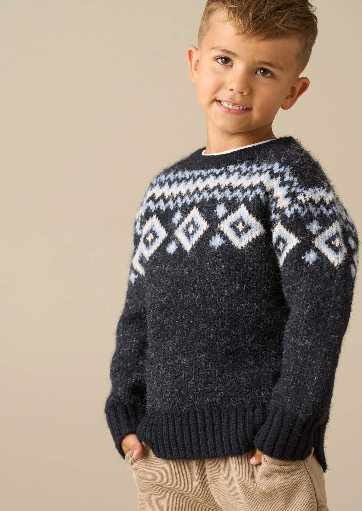 John Fairisle Crew Jumper