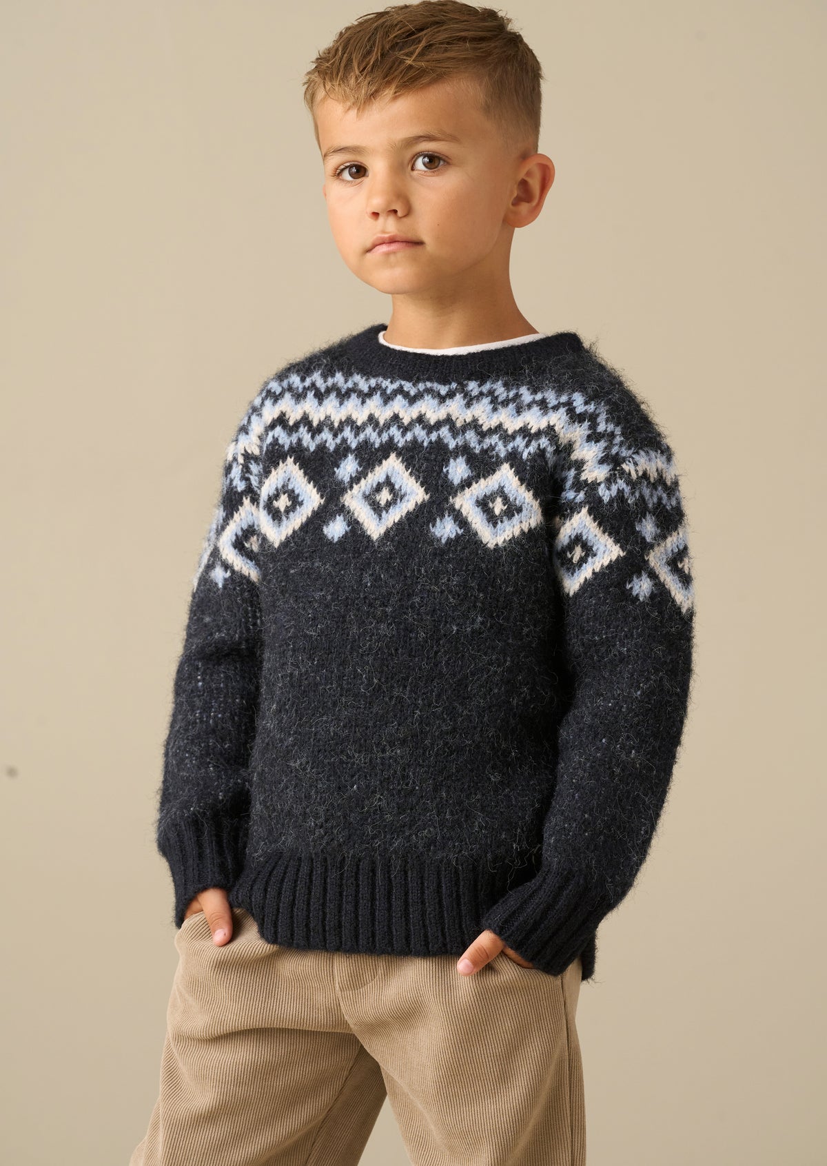 John Fairisle Crew Jumper