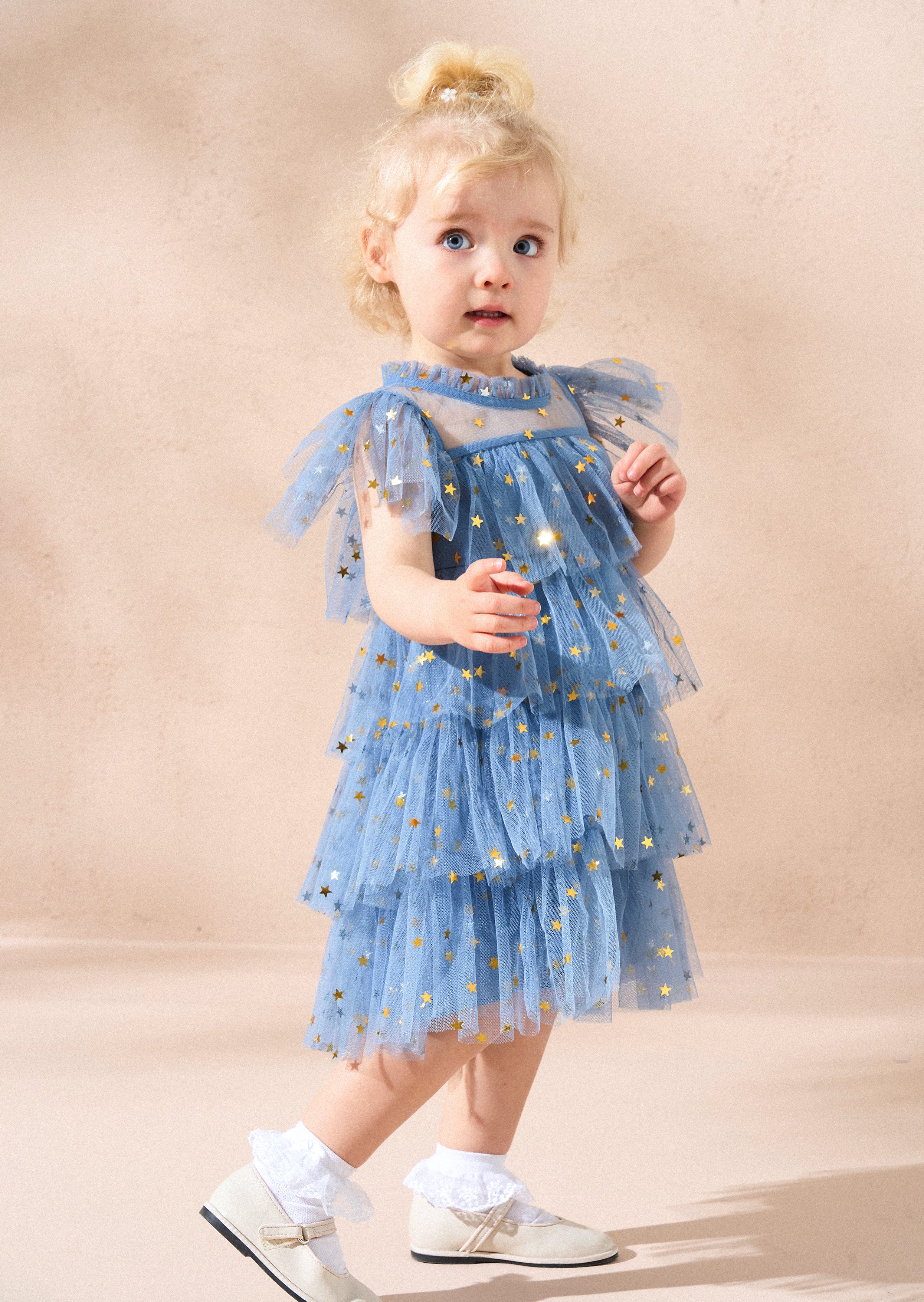 Sukienka Sienna Baby Star Mesh