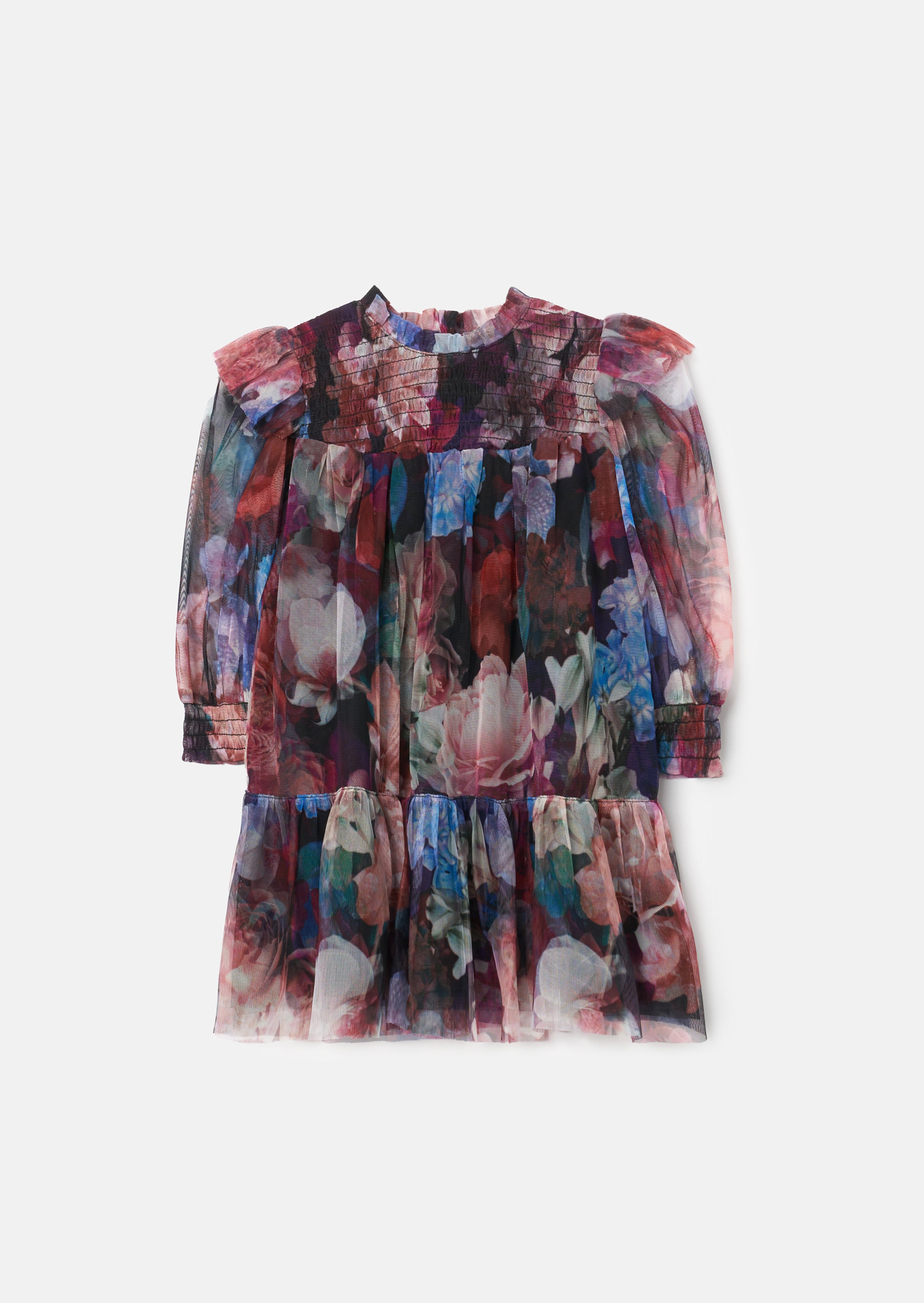 Eleanor Baby Floral Mesh Dress