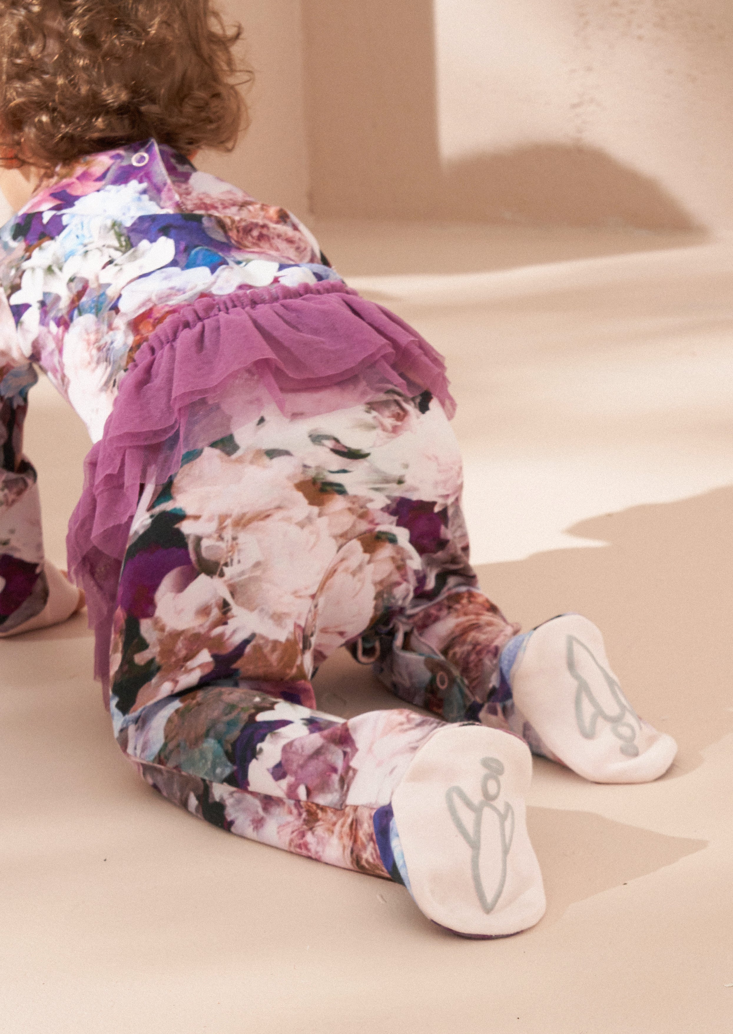 Fleur Mehrblumiger Tutu-Babygrow und Stirnband