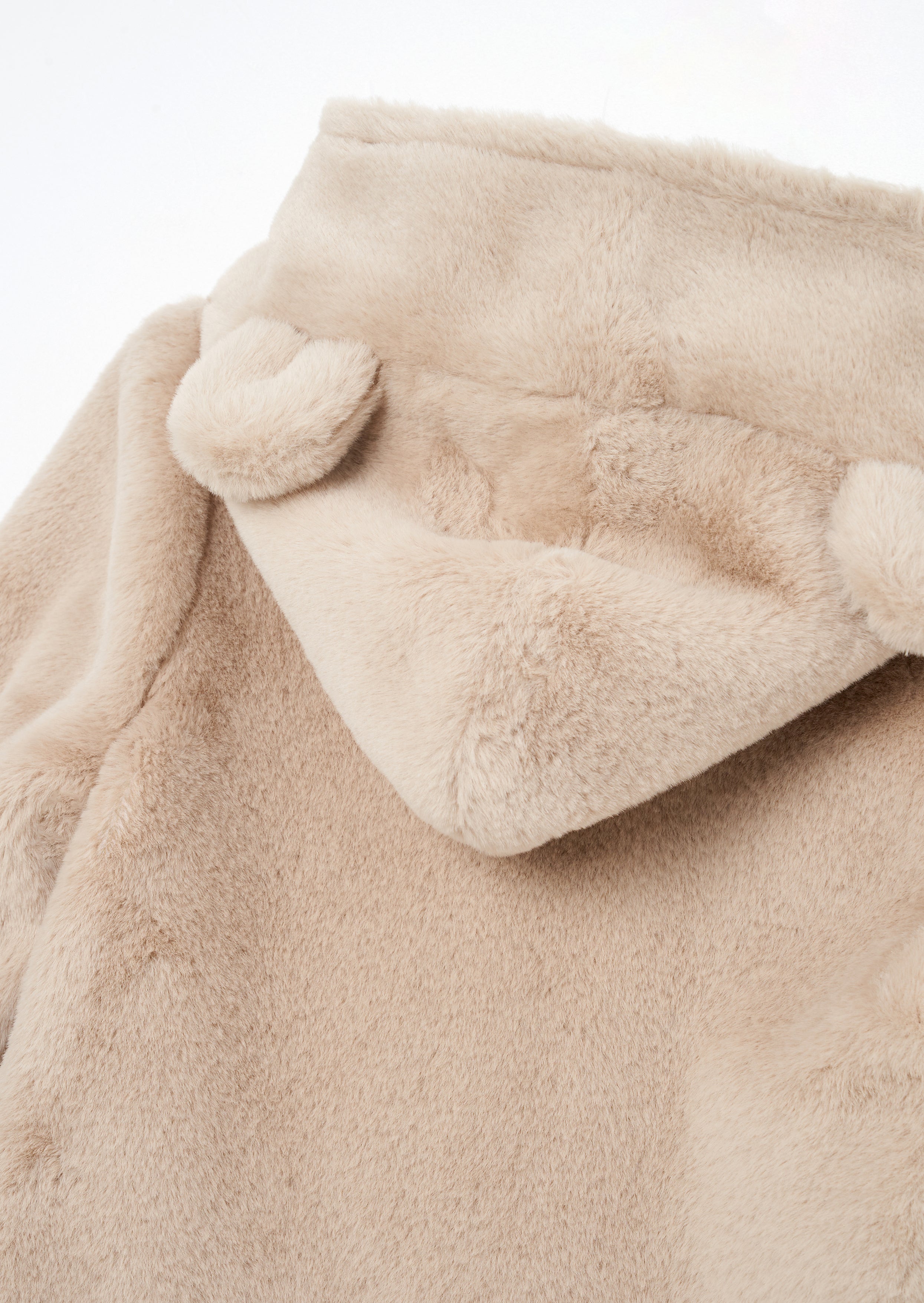 Kombinezon Quinn Taupe Faux Fur