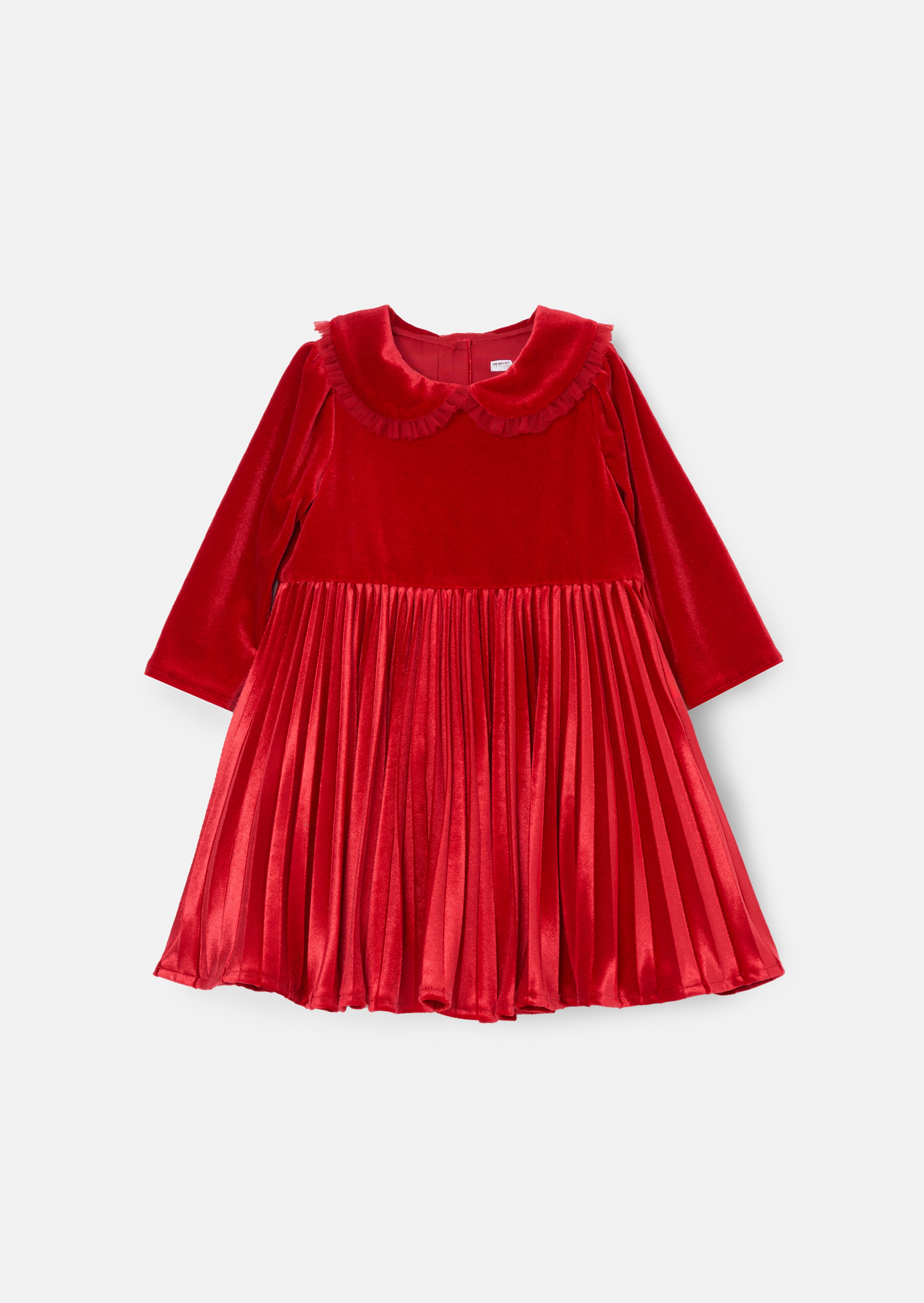 Charlotte rotes Samtkleid