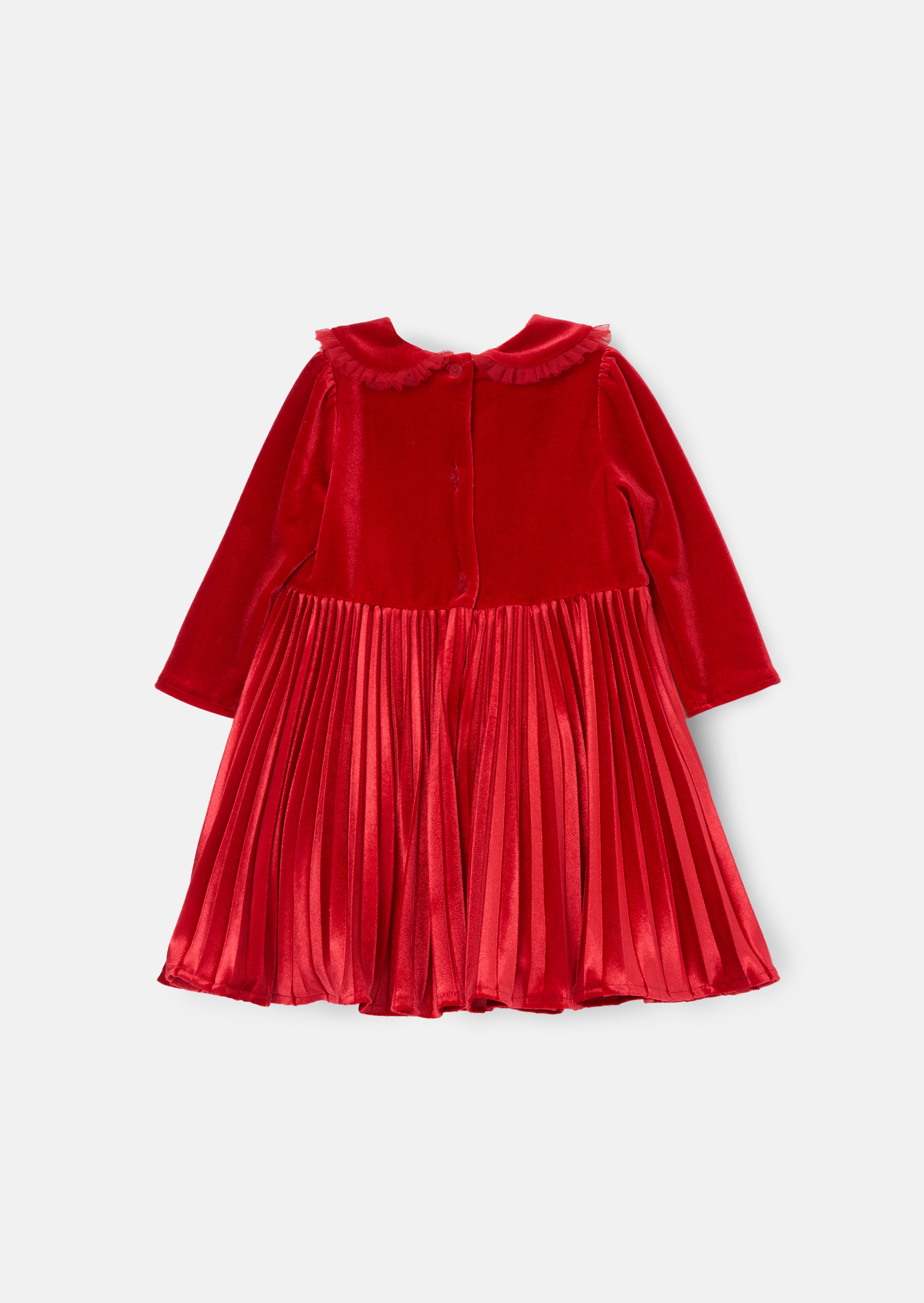 Charlotte rotes Samtkleid