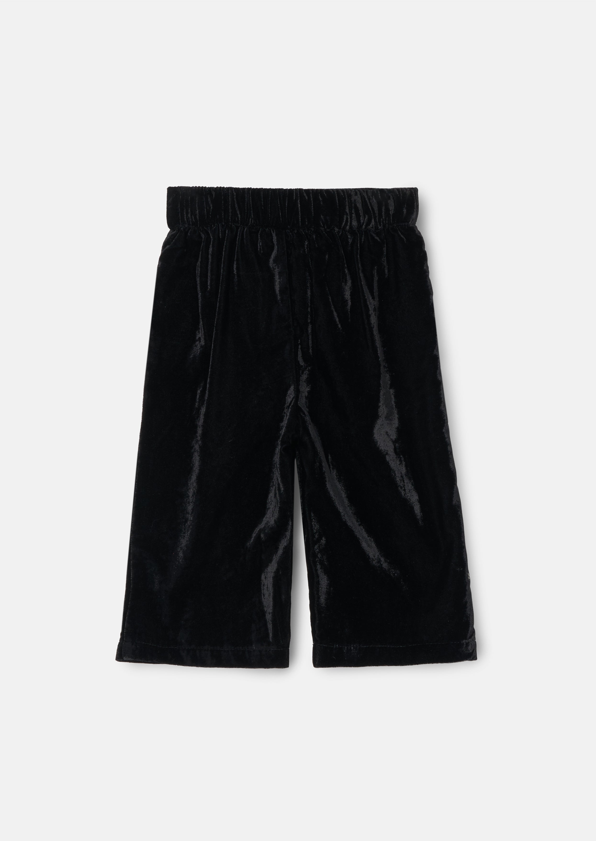 Sinead schwarze Samt-Leggings