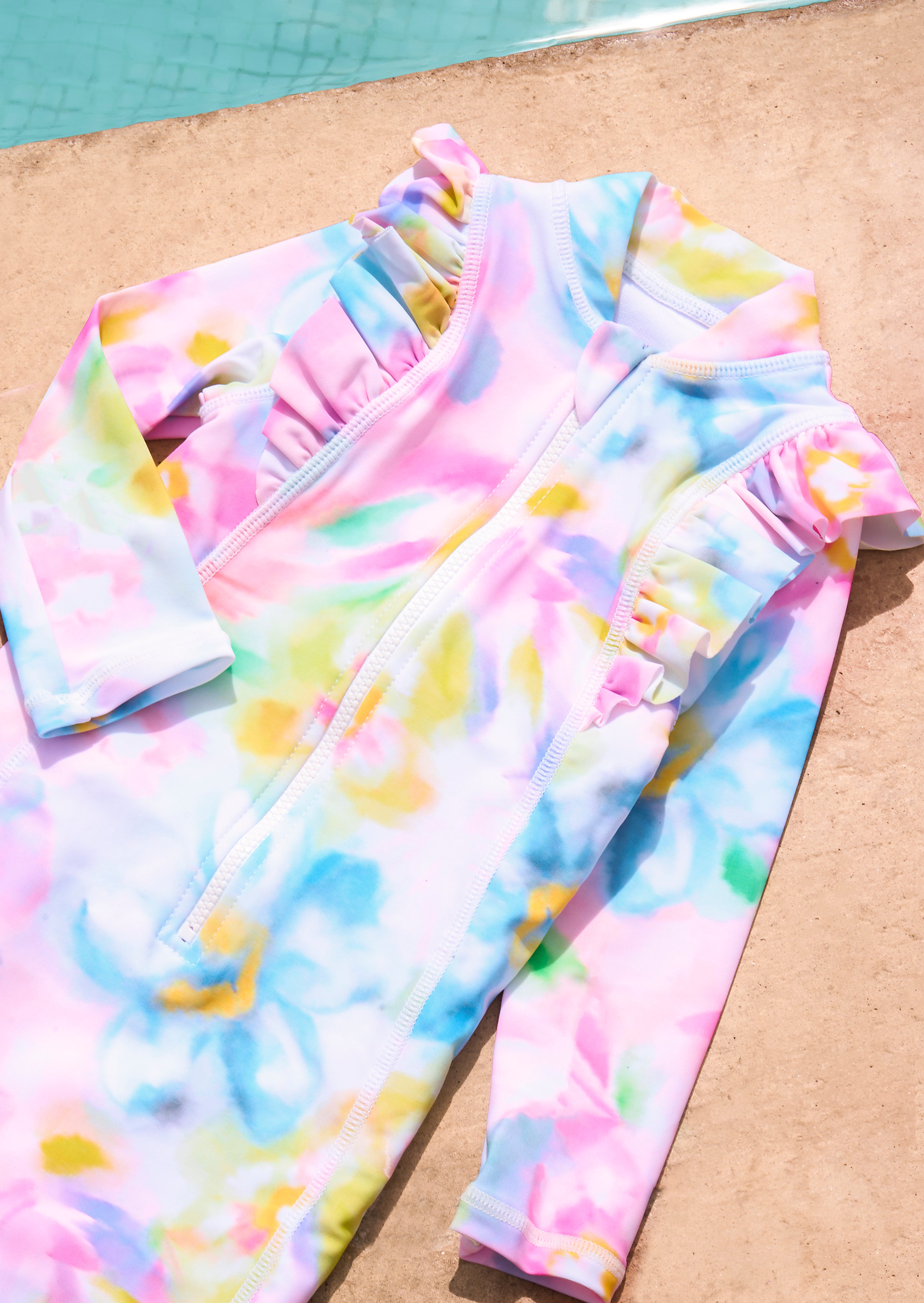 Jodie Multi Sunsafe Print Toddler Swimsuit