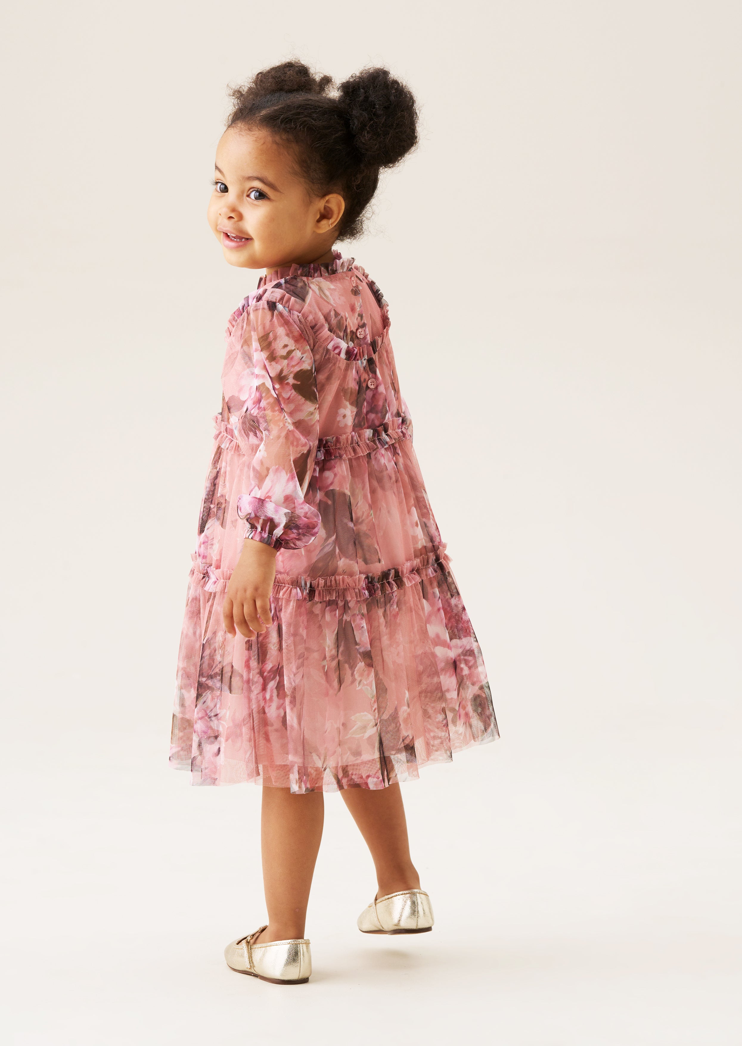 Robe en maille à imprimé floral Eleanor