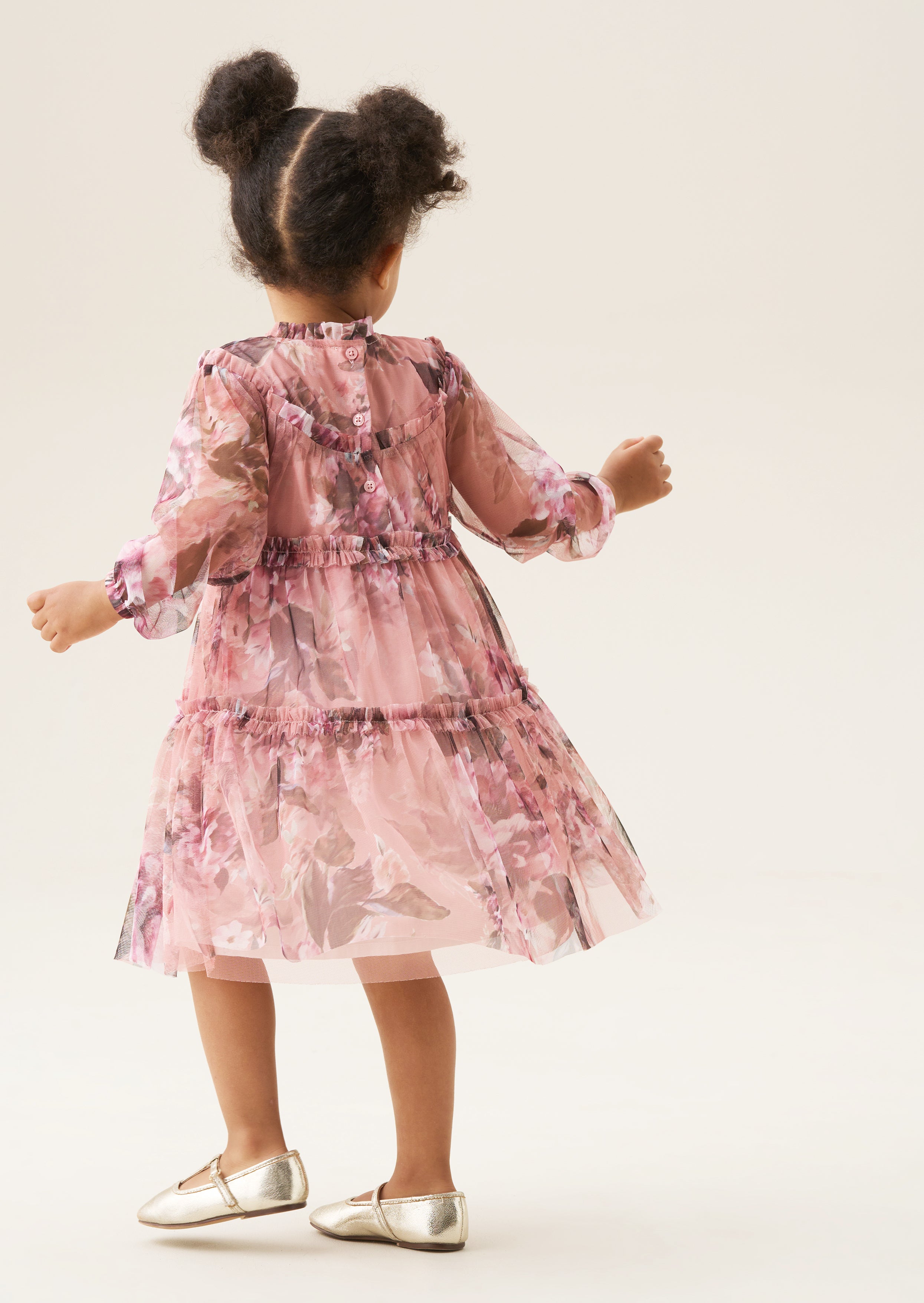 Robe en maille à imprimé floral Eleanor