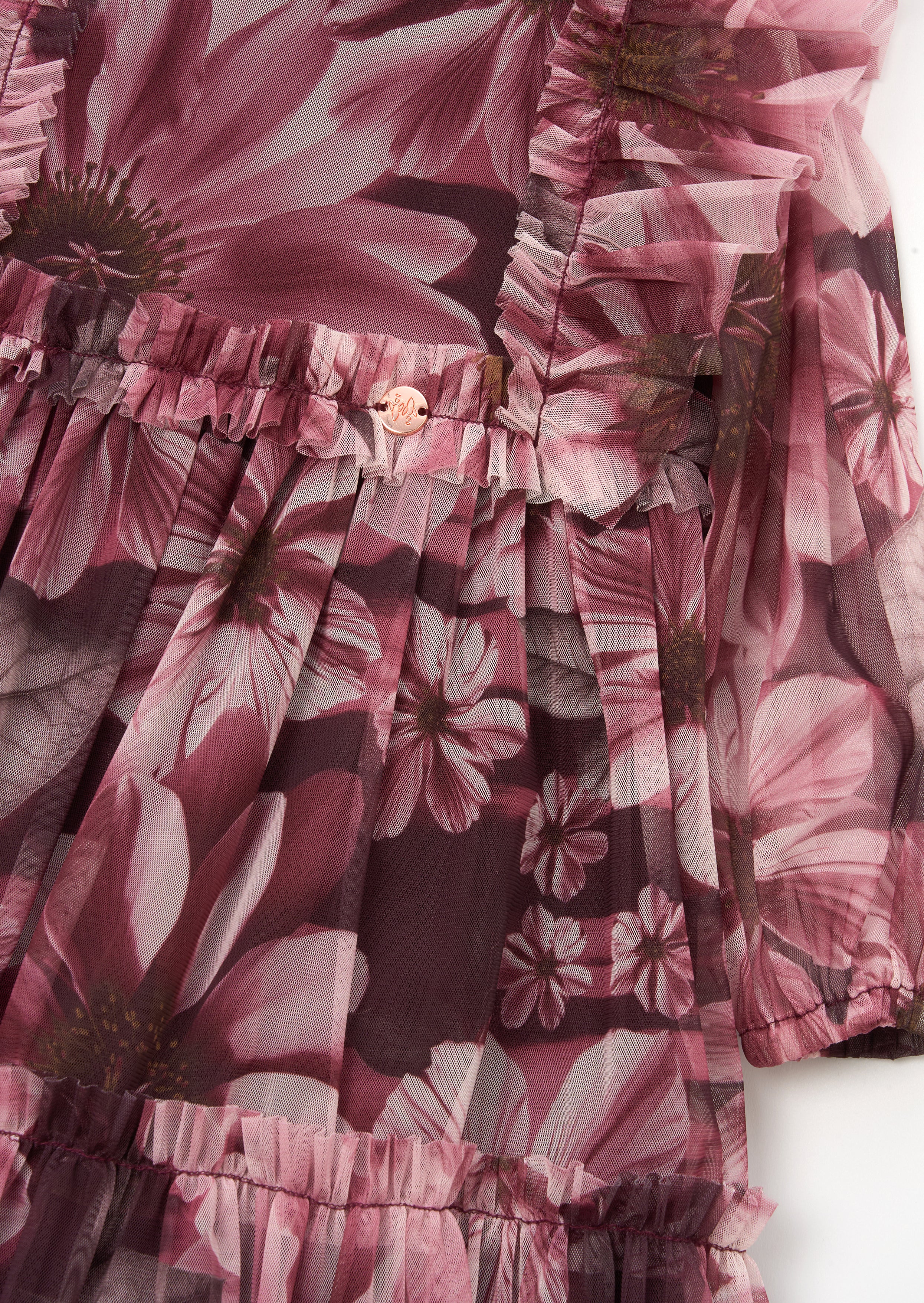 Robe en maille à imprimé floral Estelle