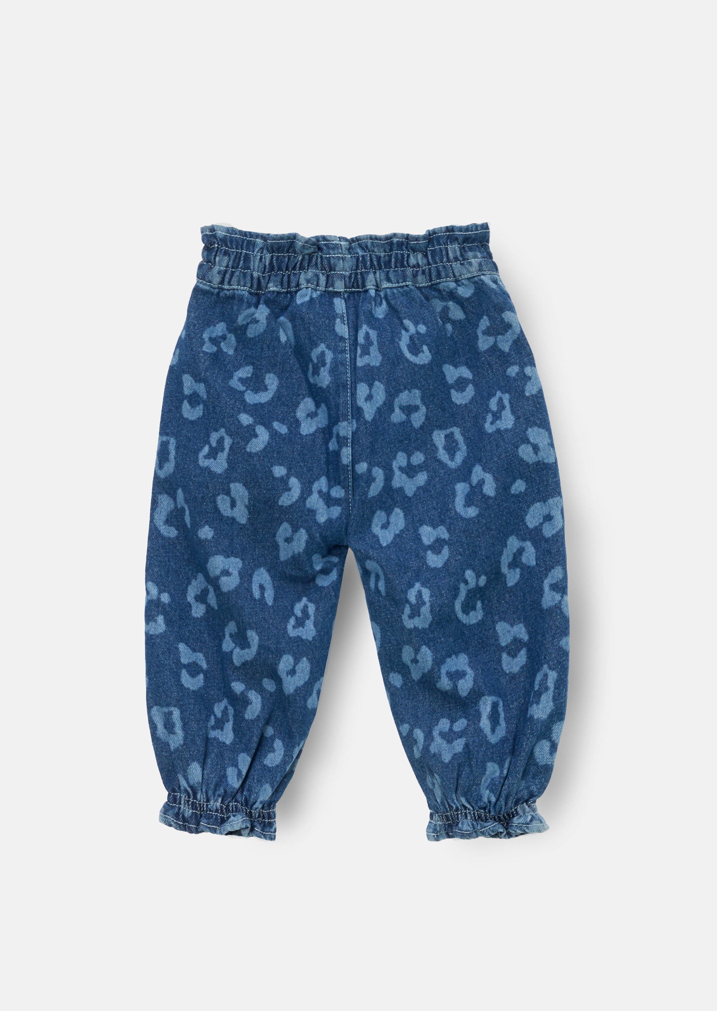 Pantalon en jean léopard Petra