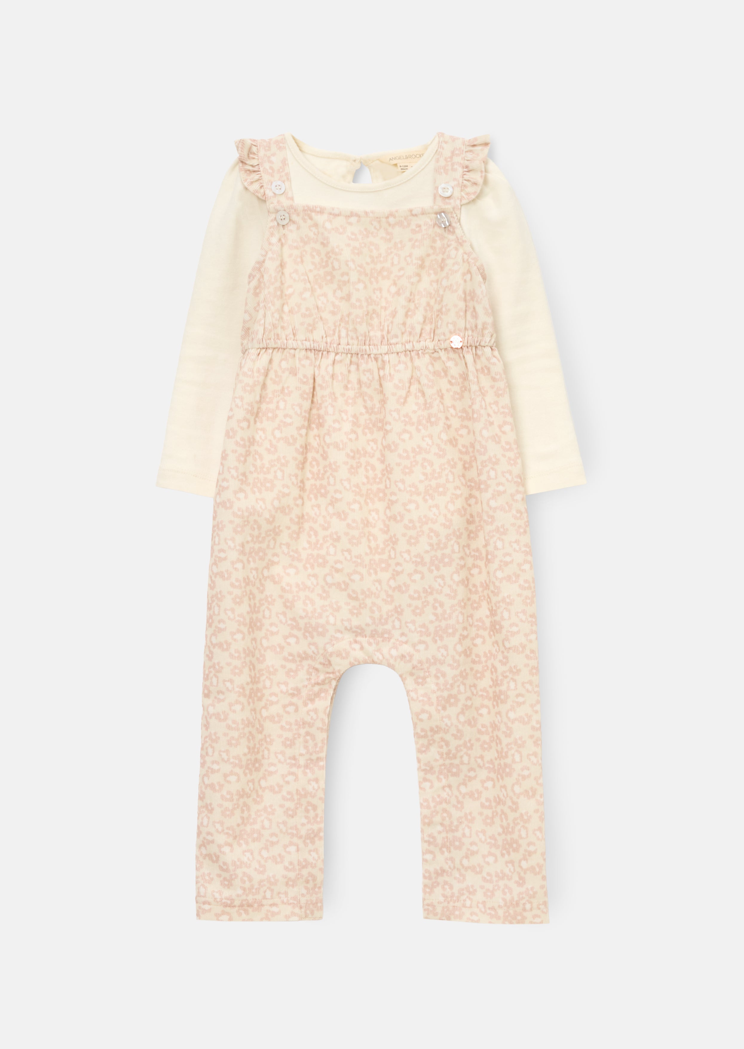 Peto de pana con estampado de animales Nellie y body