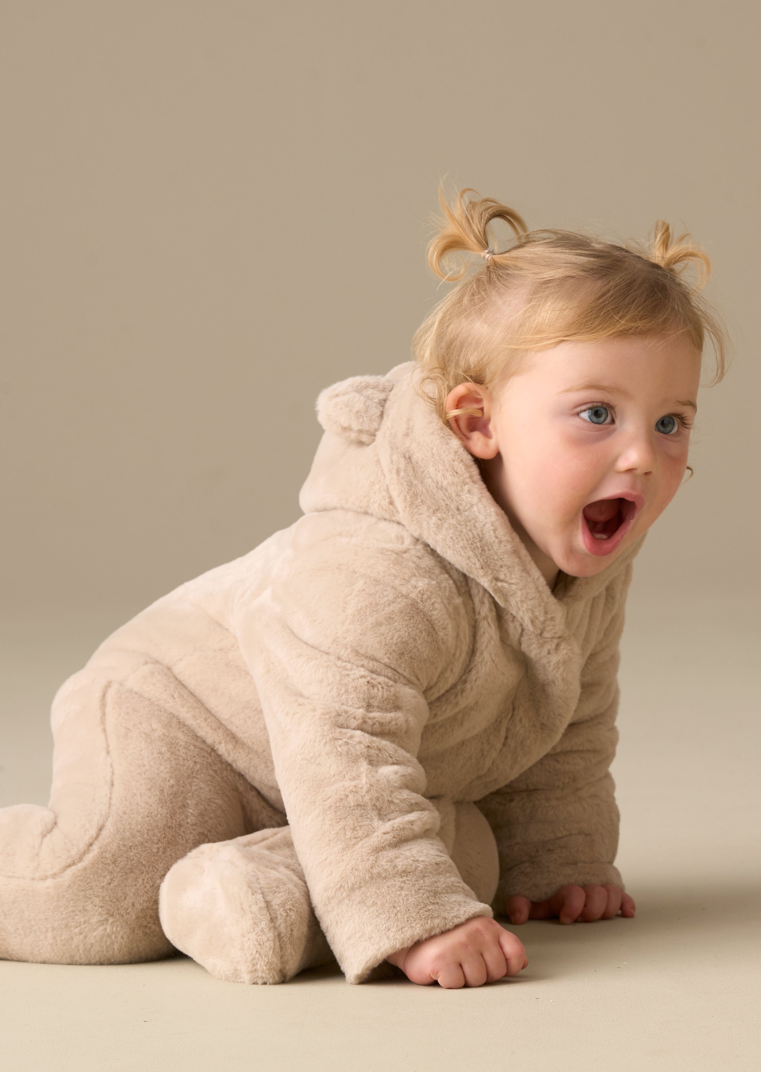 Quinn Kunstpelz Kinderwagenanzug