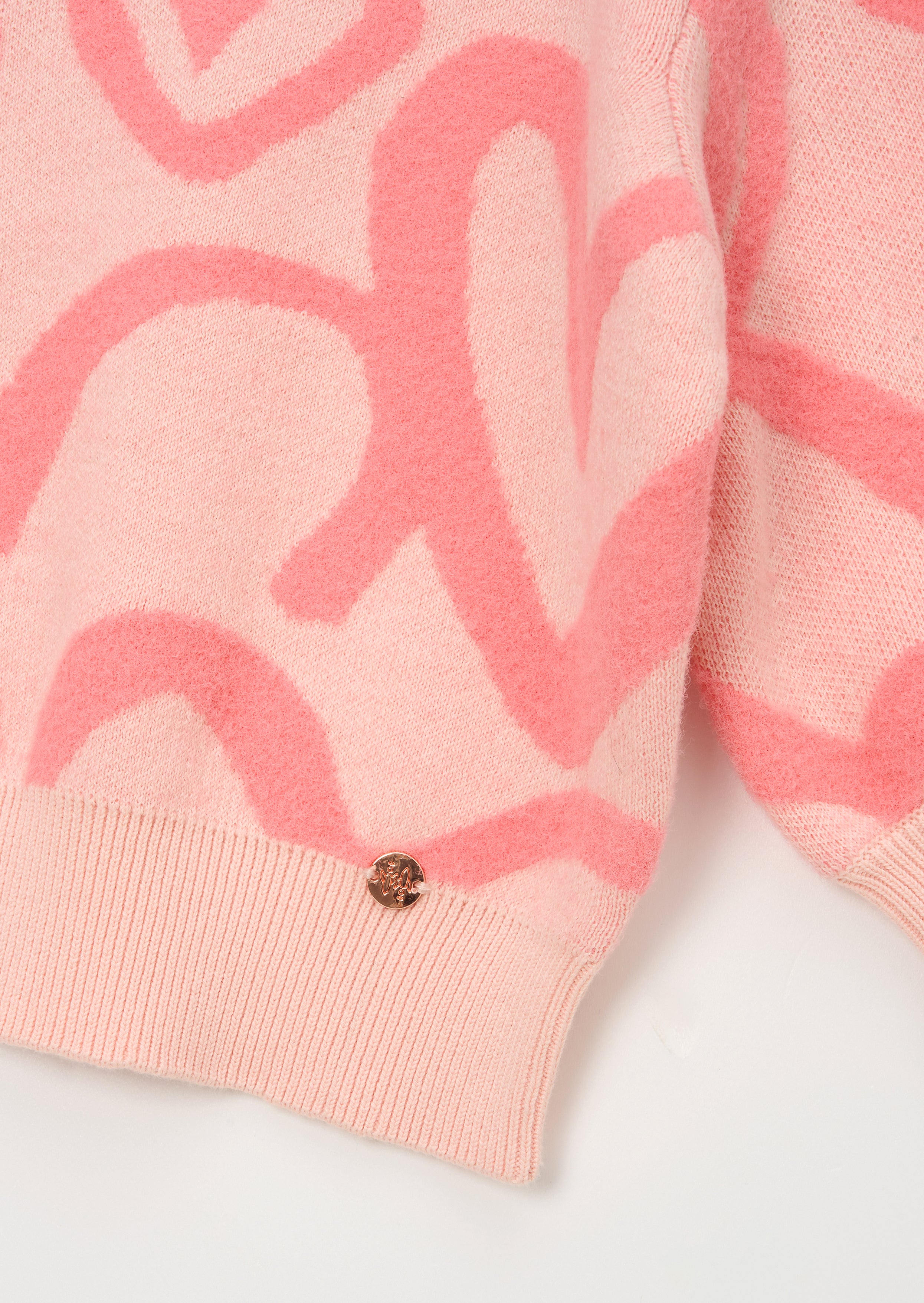 Pull Harlow Mini Cœur - Corail