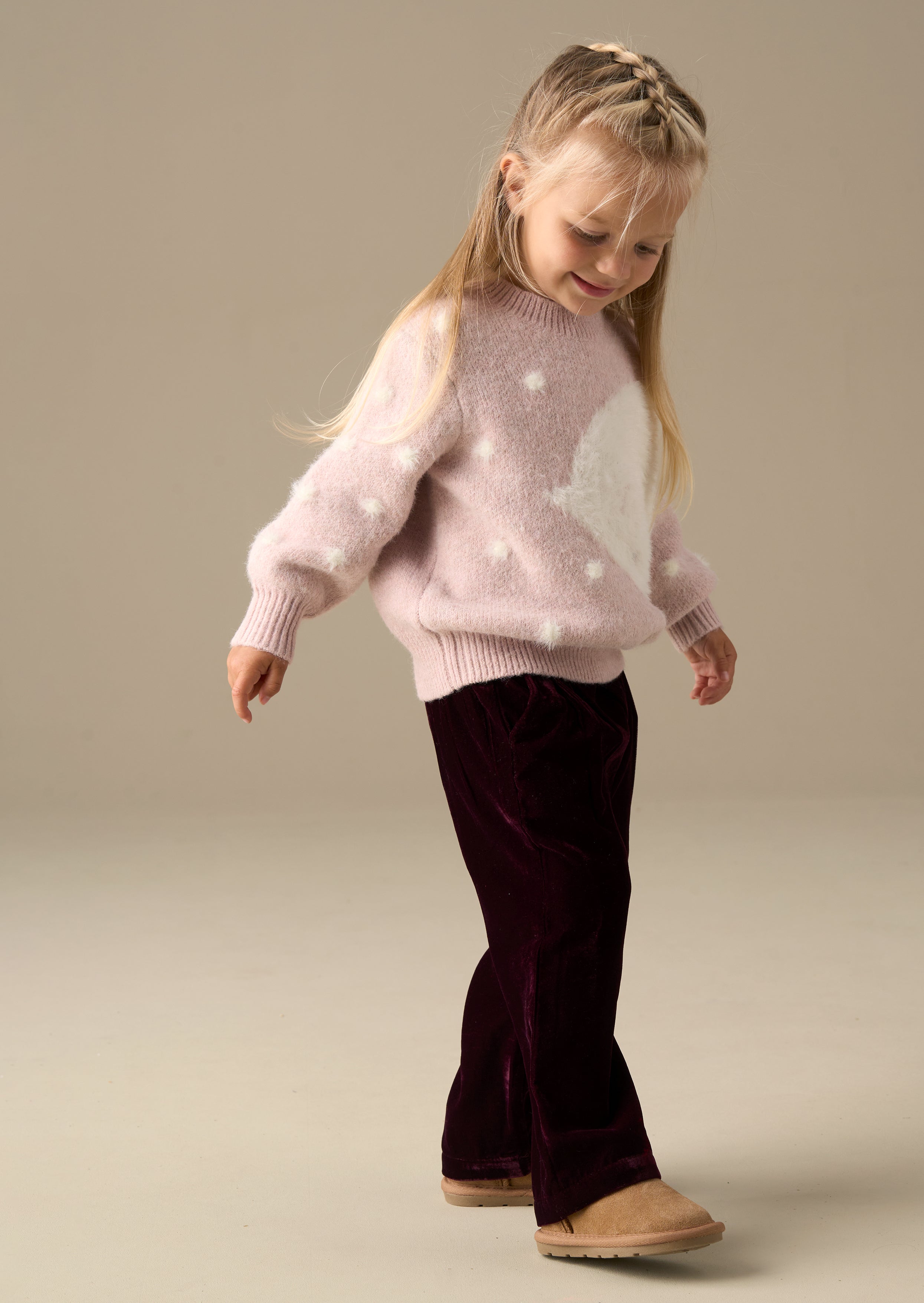 Chloe Velvet Wide Leg Trouser