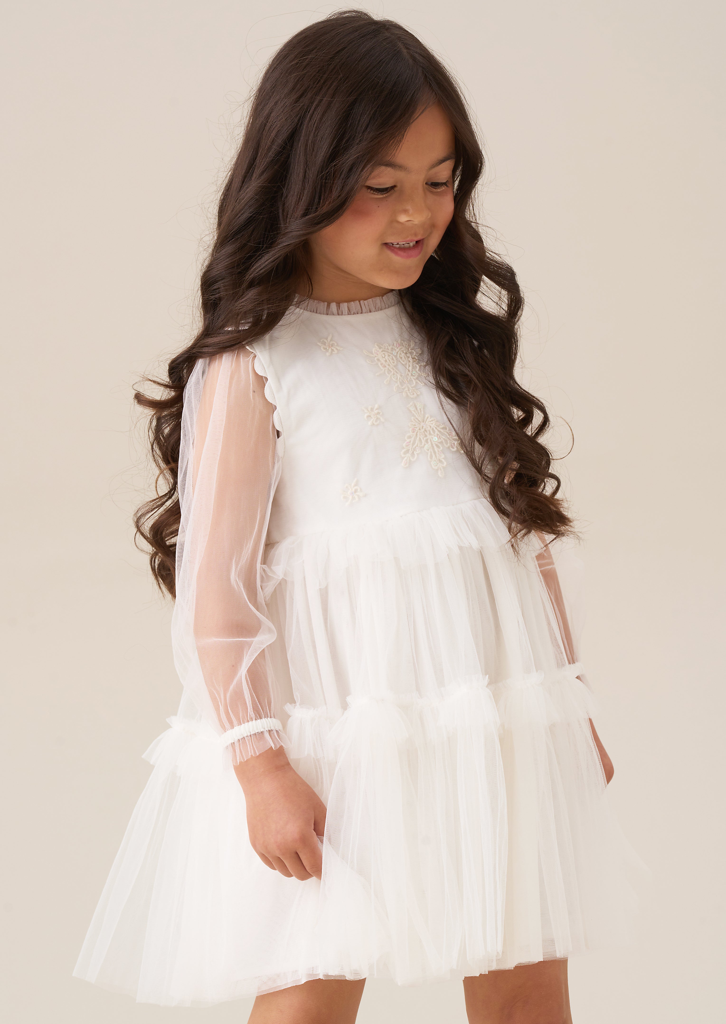Belle robe bohème brodée