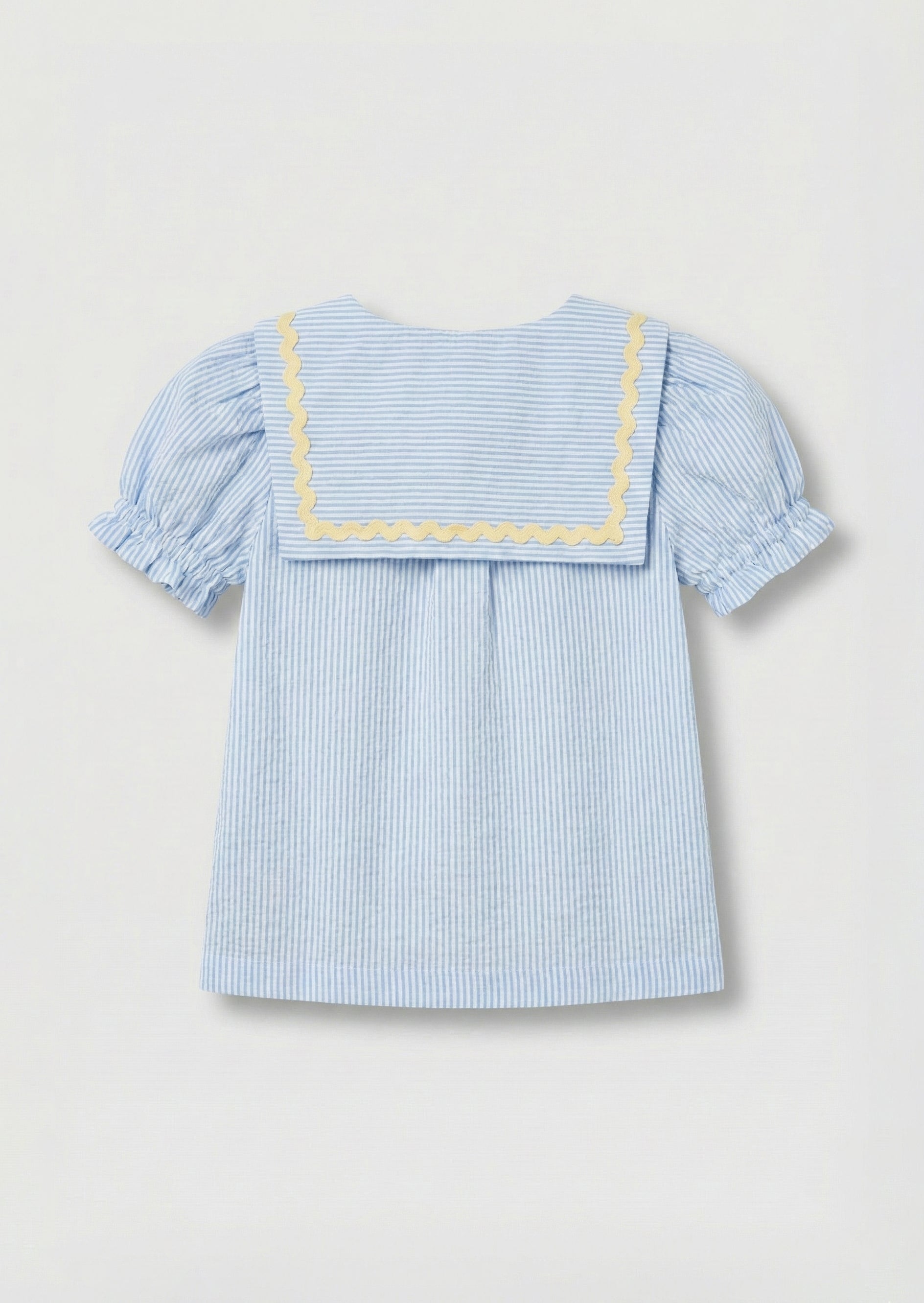 Top a righe con collo Margo Ric Rac