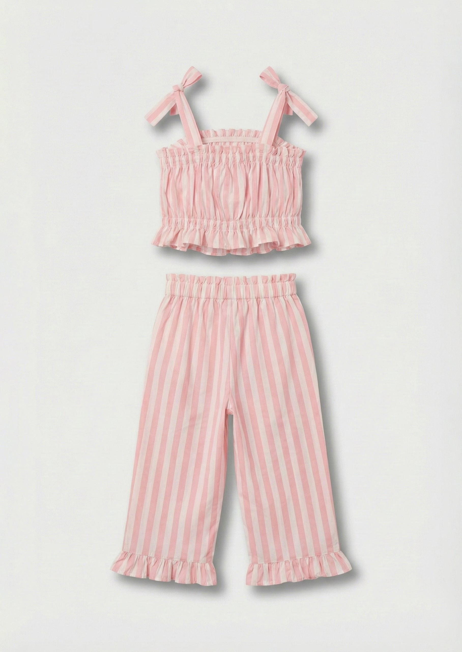 Zestaw falbanek Polly Candy Stripe