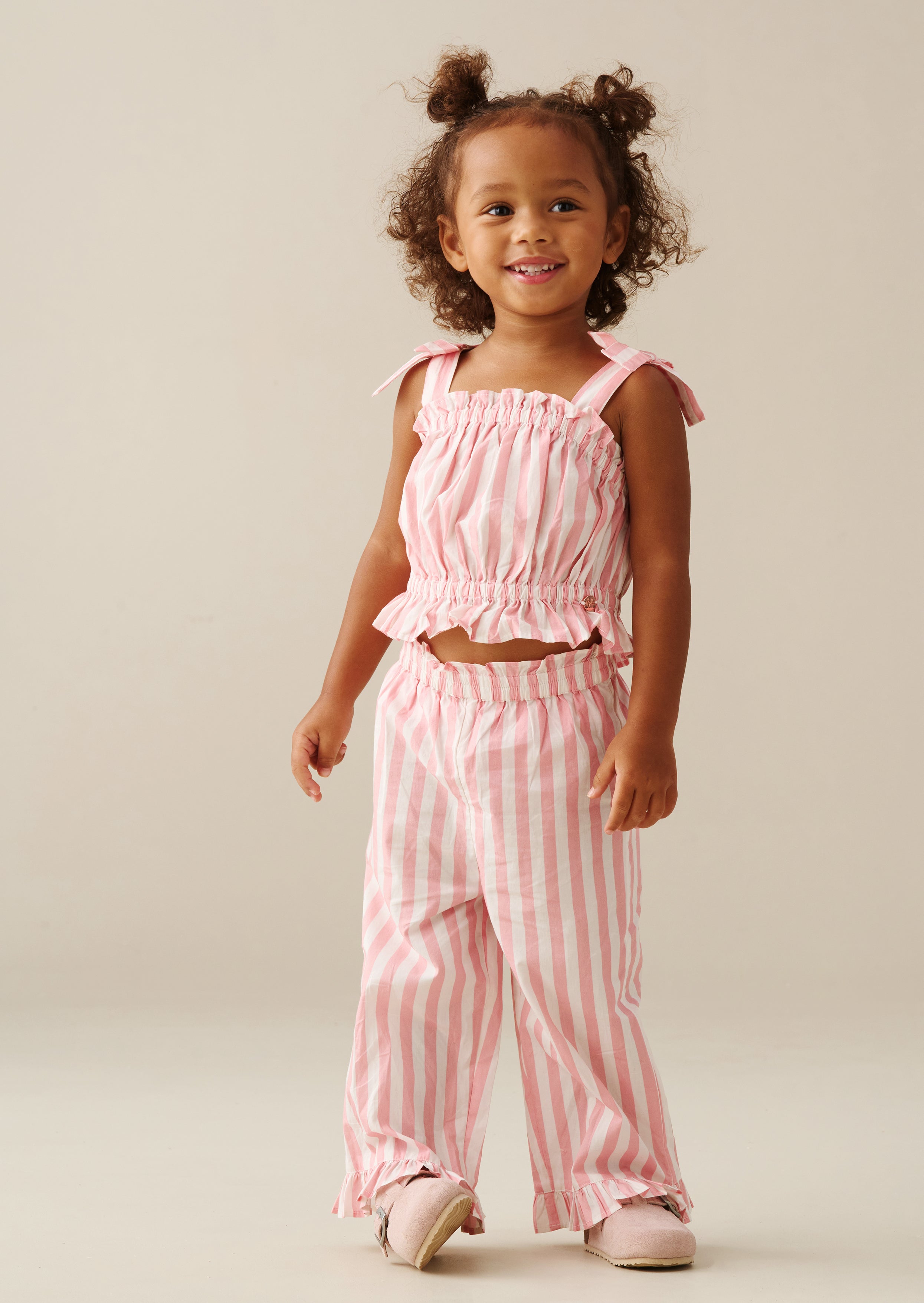 Zestaw falbanek Polly Candy Stripe