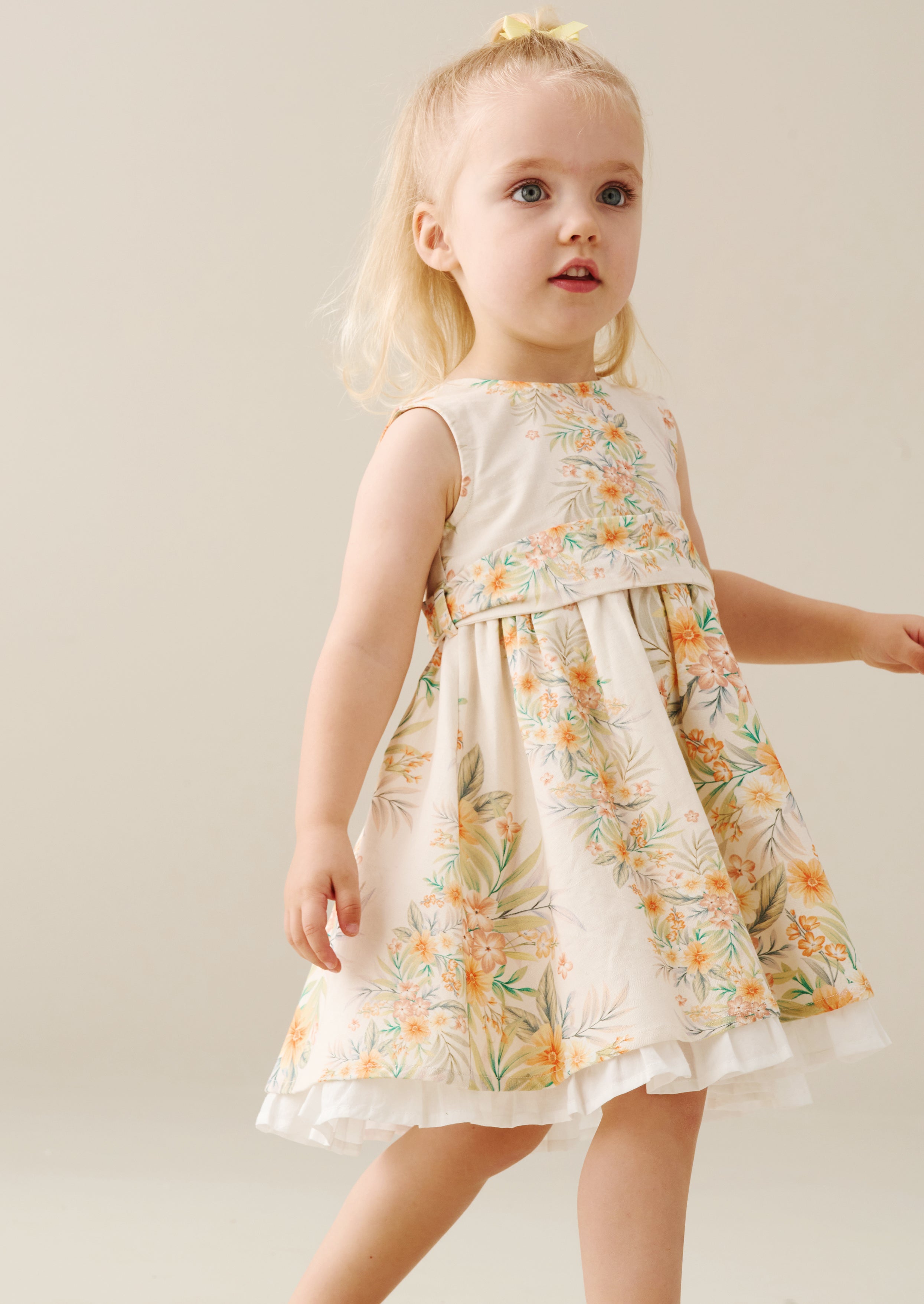 Primrose Printed Tie Waist Dress