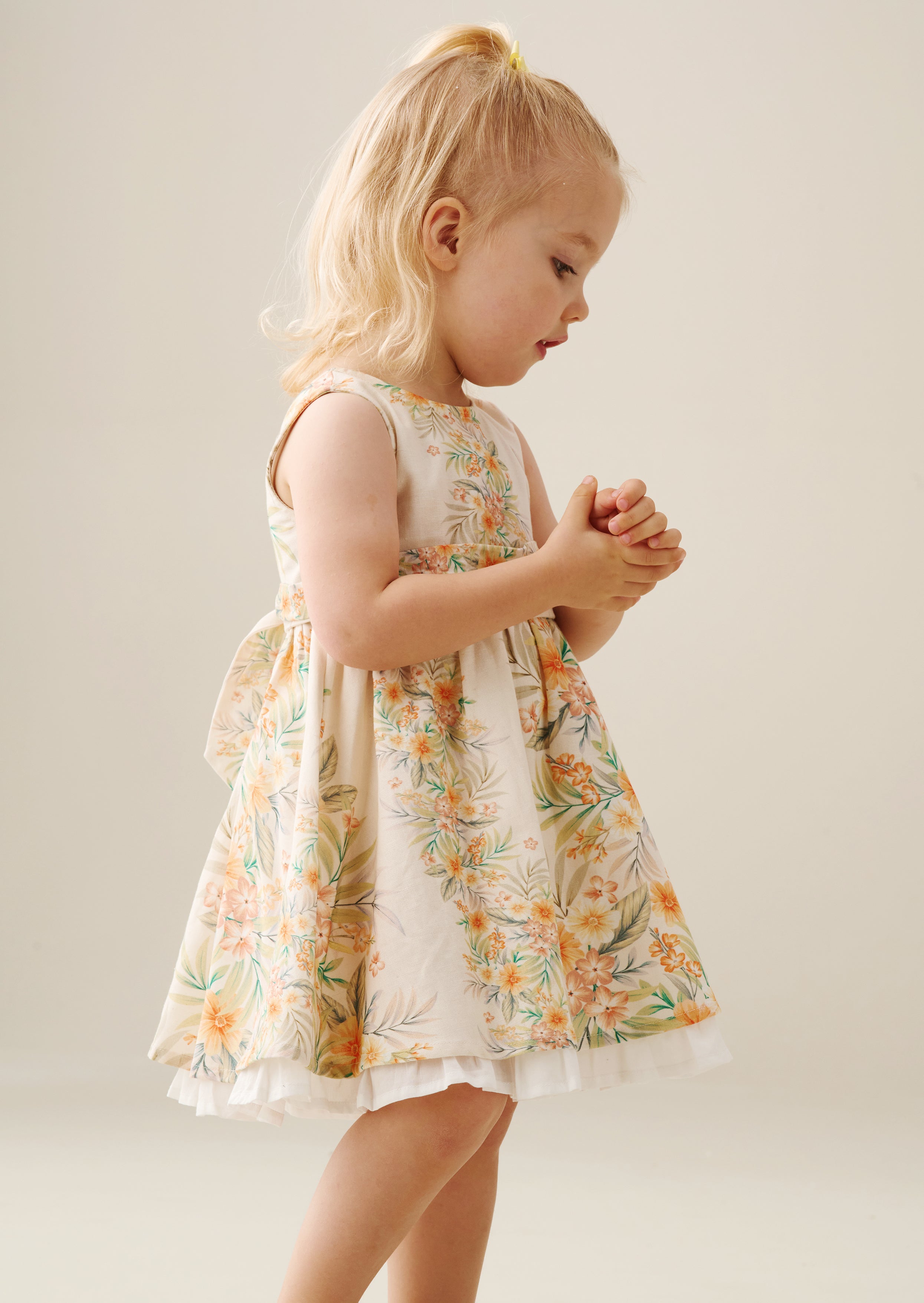 Primrose Printed Tie Waist Dress