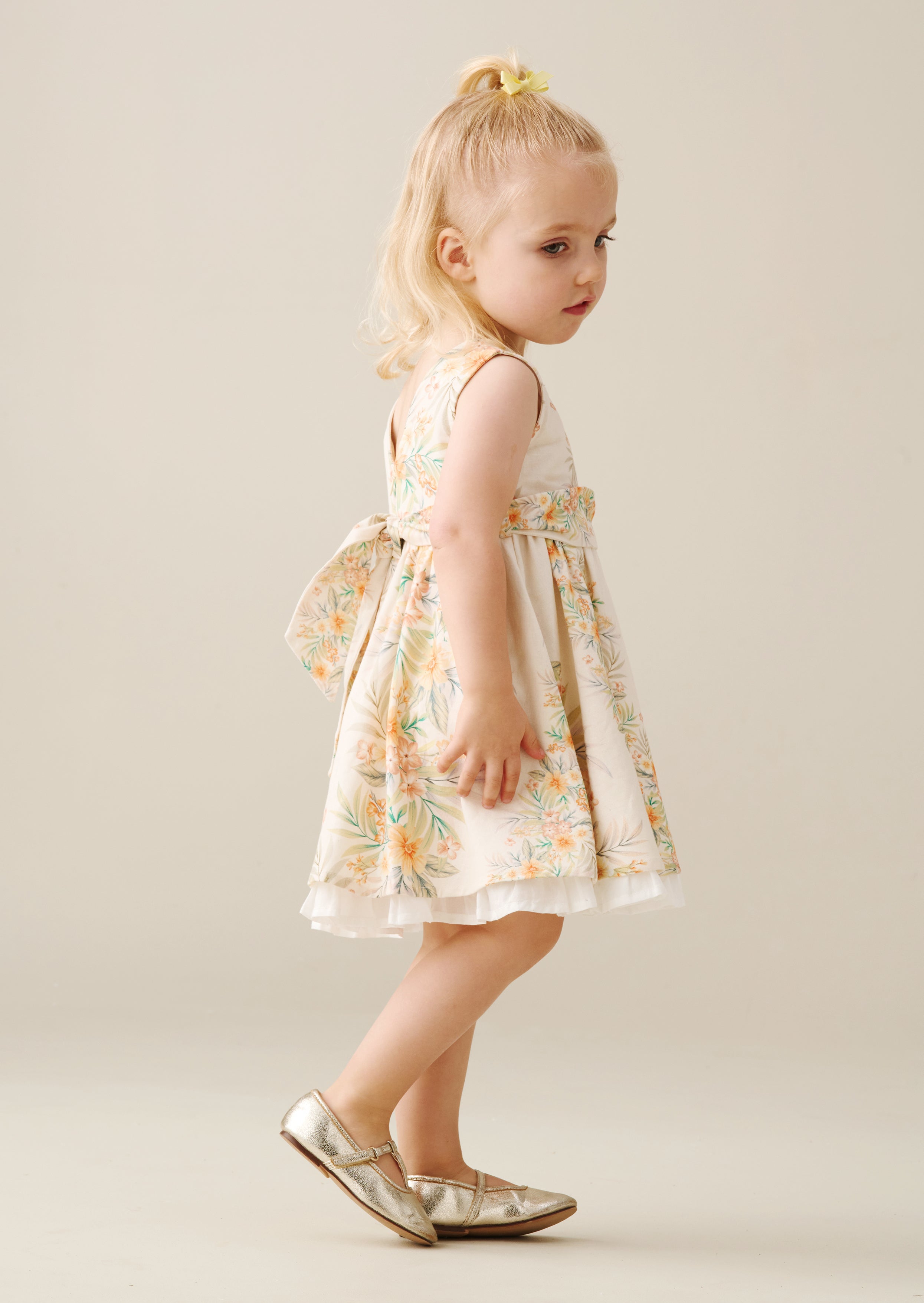 Primrose Printed Tie Waist Dress