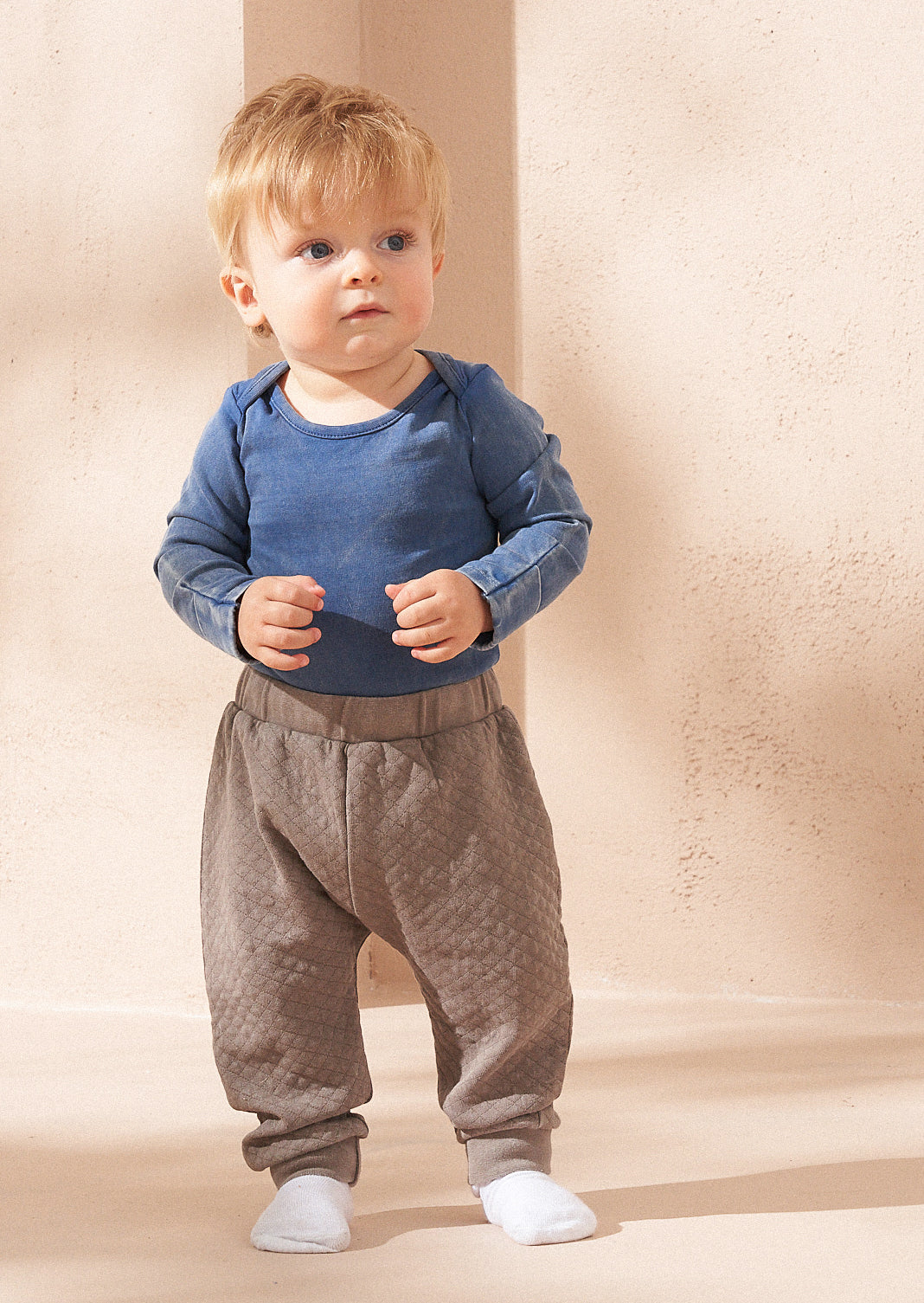 Gewaschener Body & Strukturierter Jogger-Set