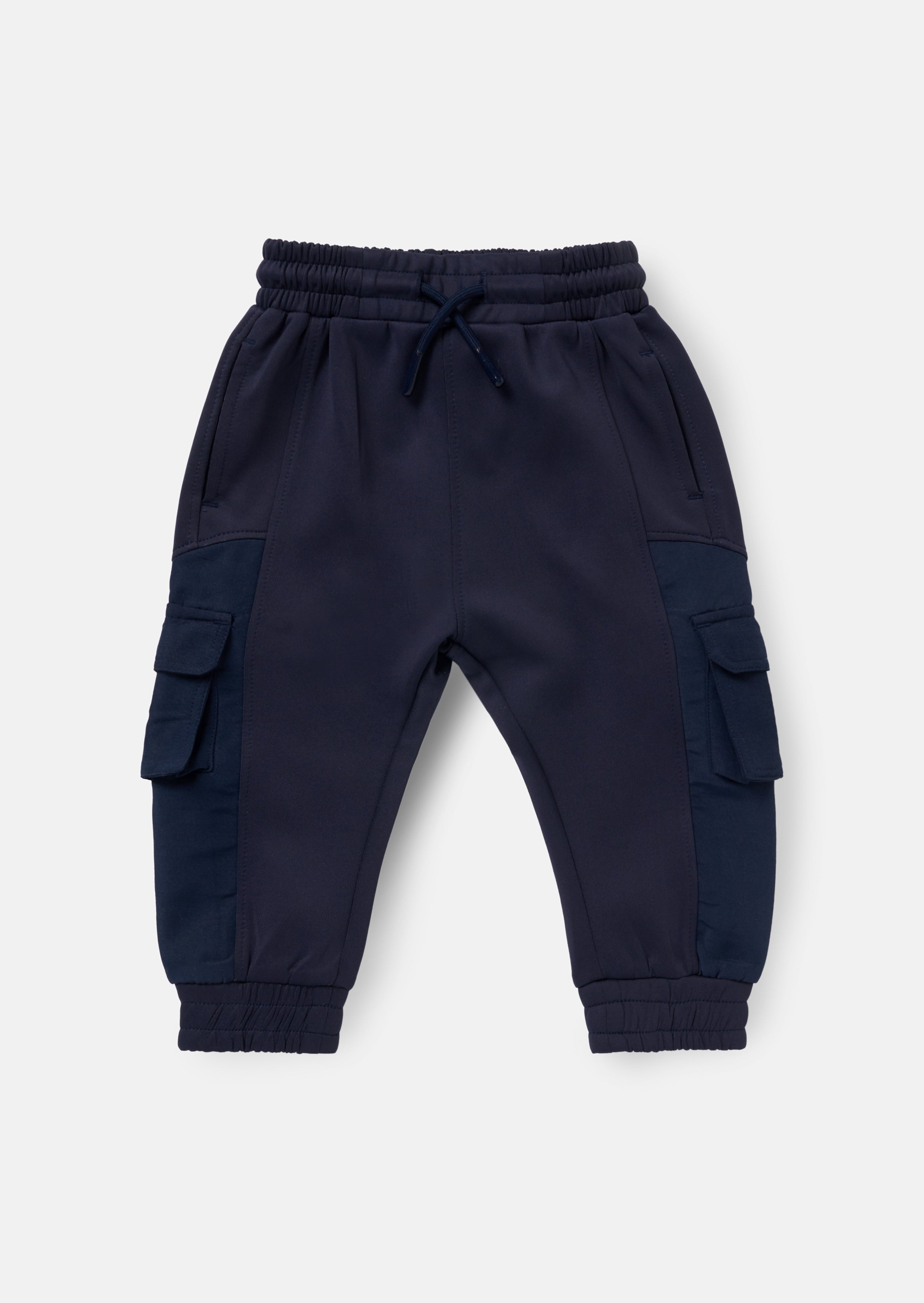 Pantaloni da jogging Frank Navy a pannelli