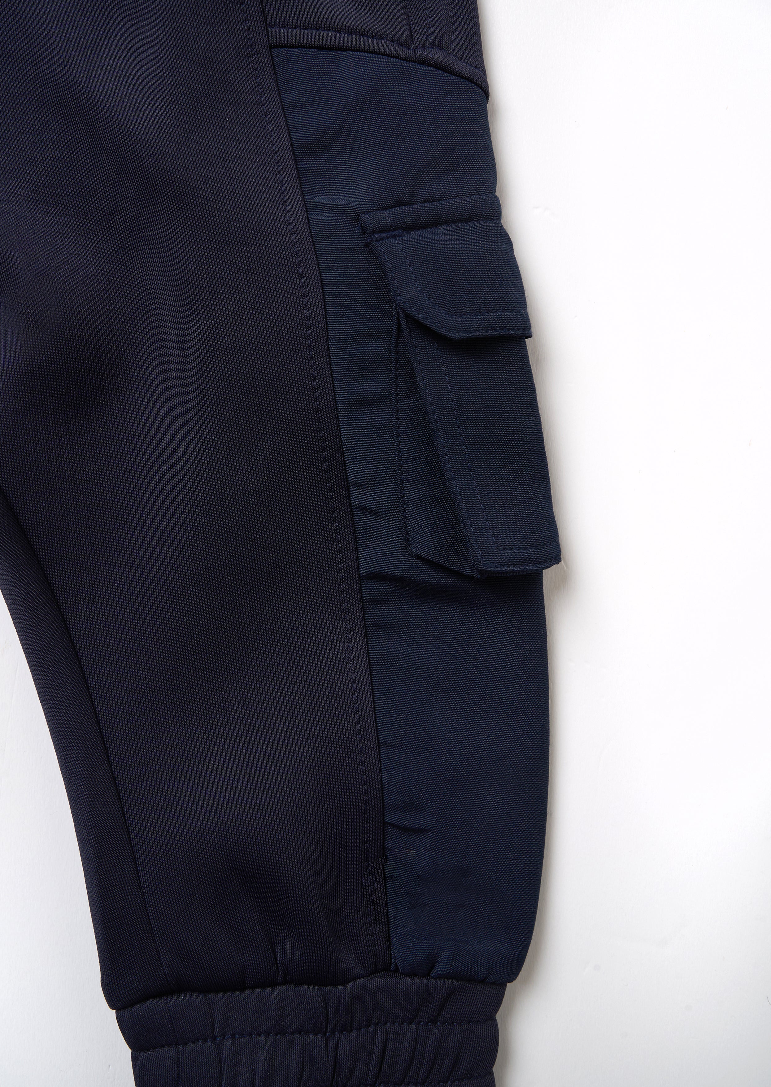 Pantaloni da jogging Frank Navy a pannelli