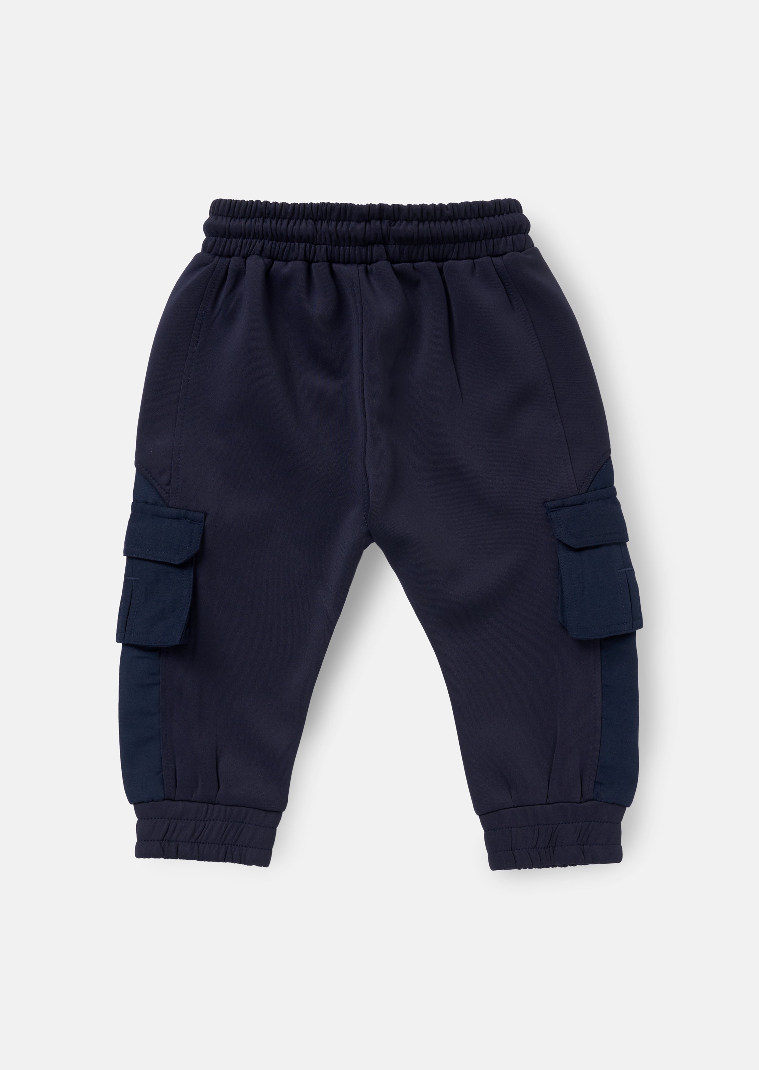 Pantaloni da jogging Frank Navy a pannelli
