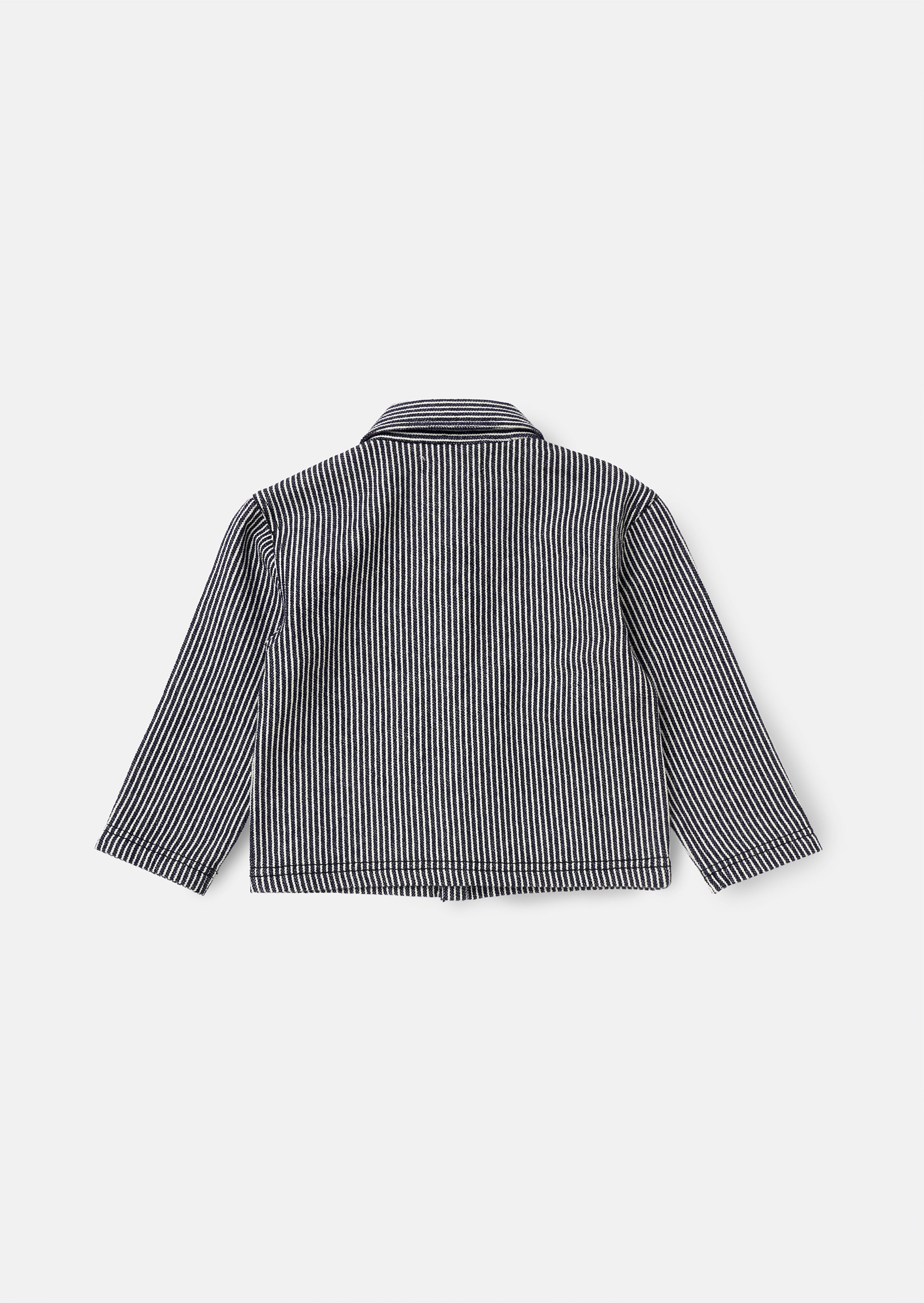 Byron Navy Freizeitstreifen Hemdjacke