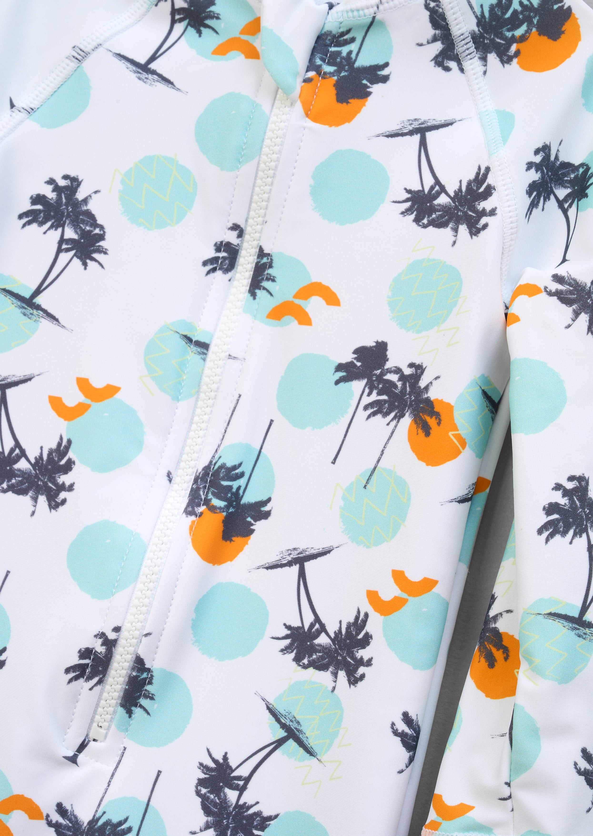 Traje de baño para niño pequeño Brody Multi Sunsafe con estampado