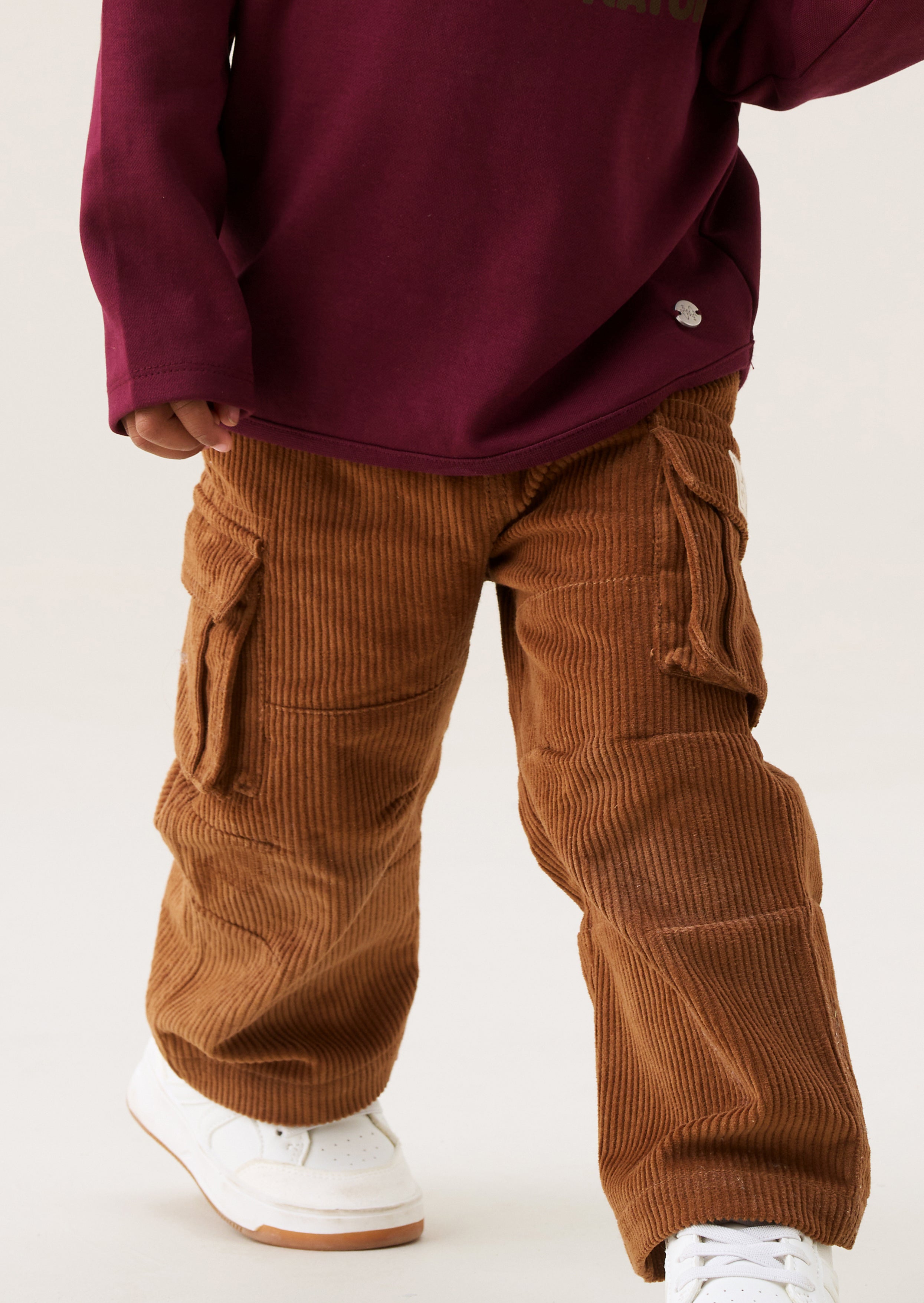 Nicholas Mini Cord Skater Trousers