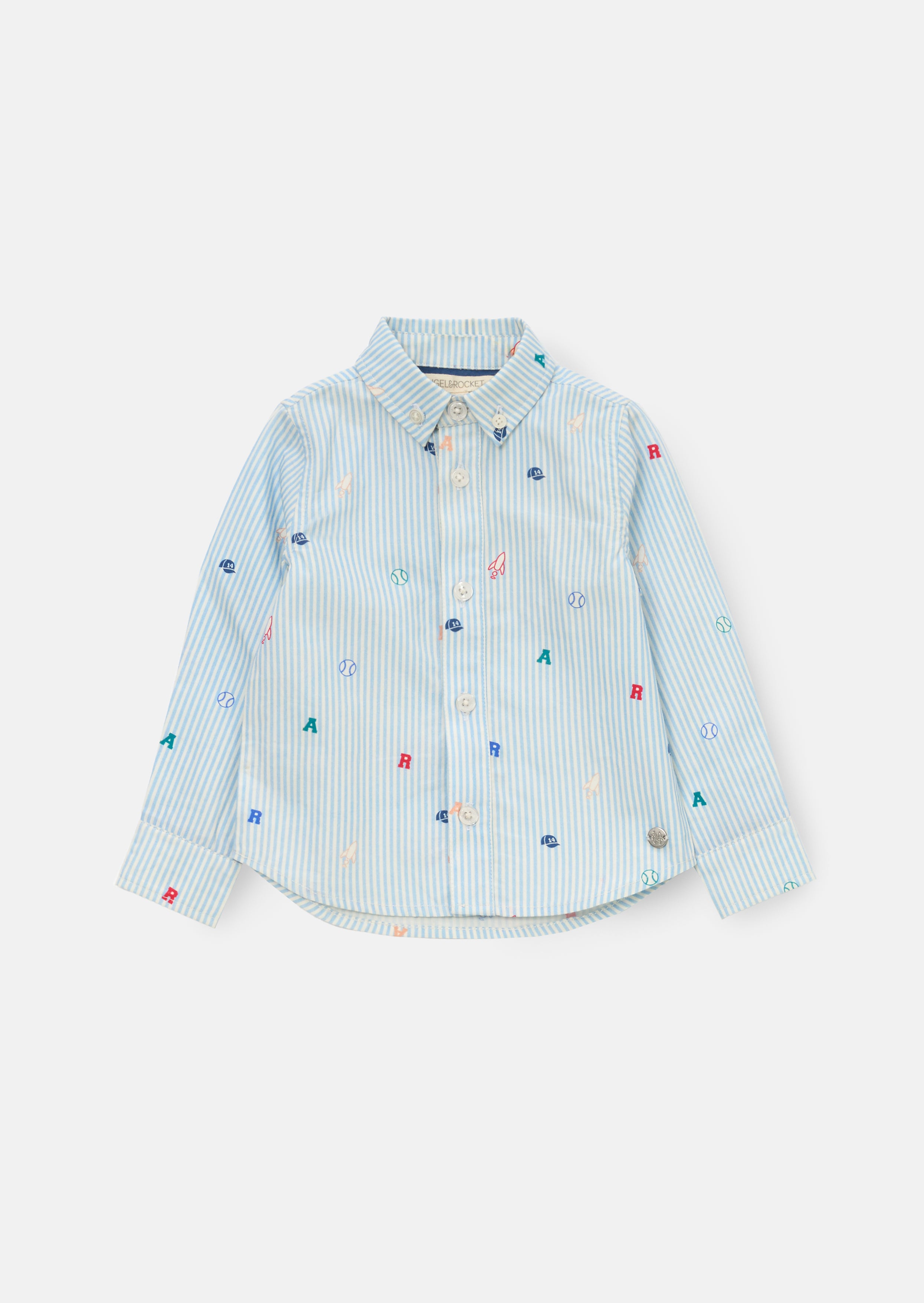 Zion Mini All Over Print Stripe Shirt
