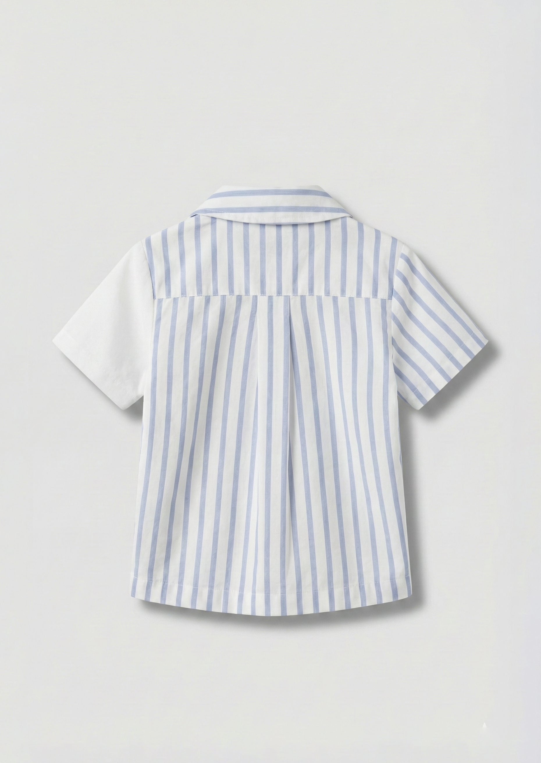 Camicia a righe Santi tagliata e cucita