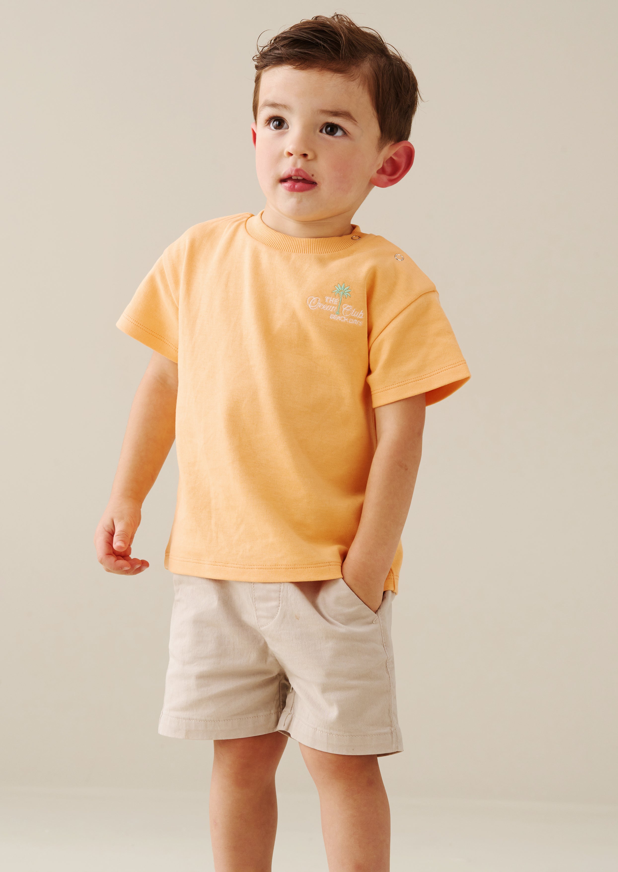 Mini Crew Printed T Shirt