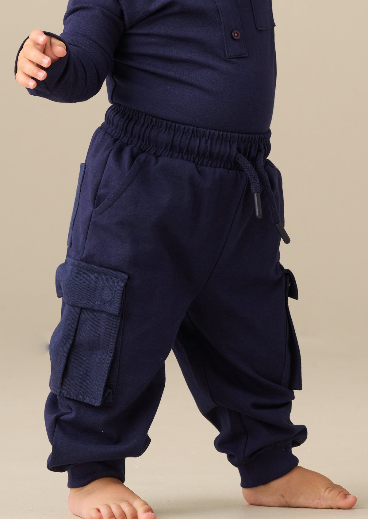 Archie Navy Smart Bodysuit And Jogger