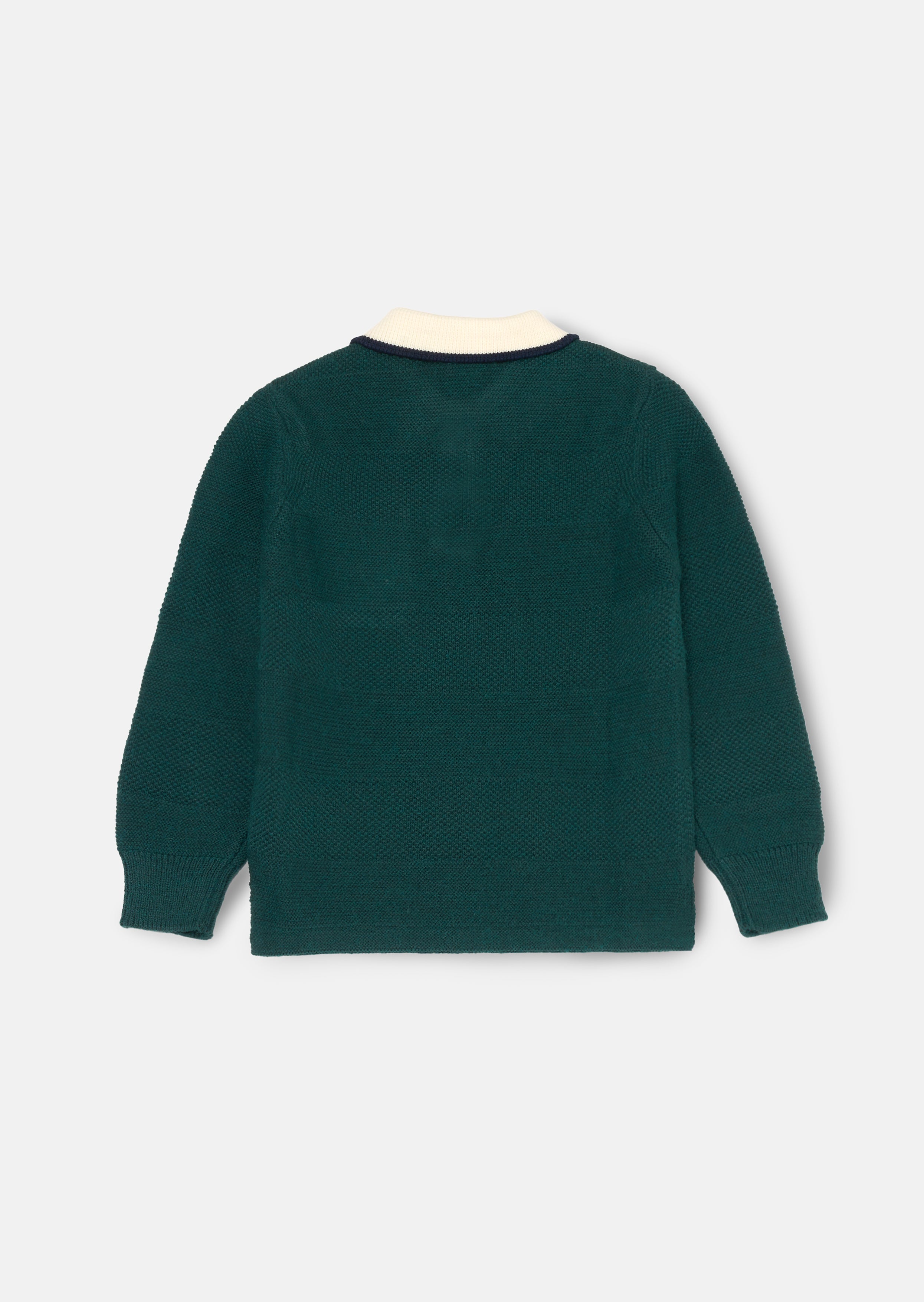 Landon Textured Knitted Polo