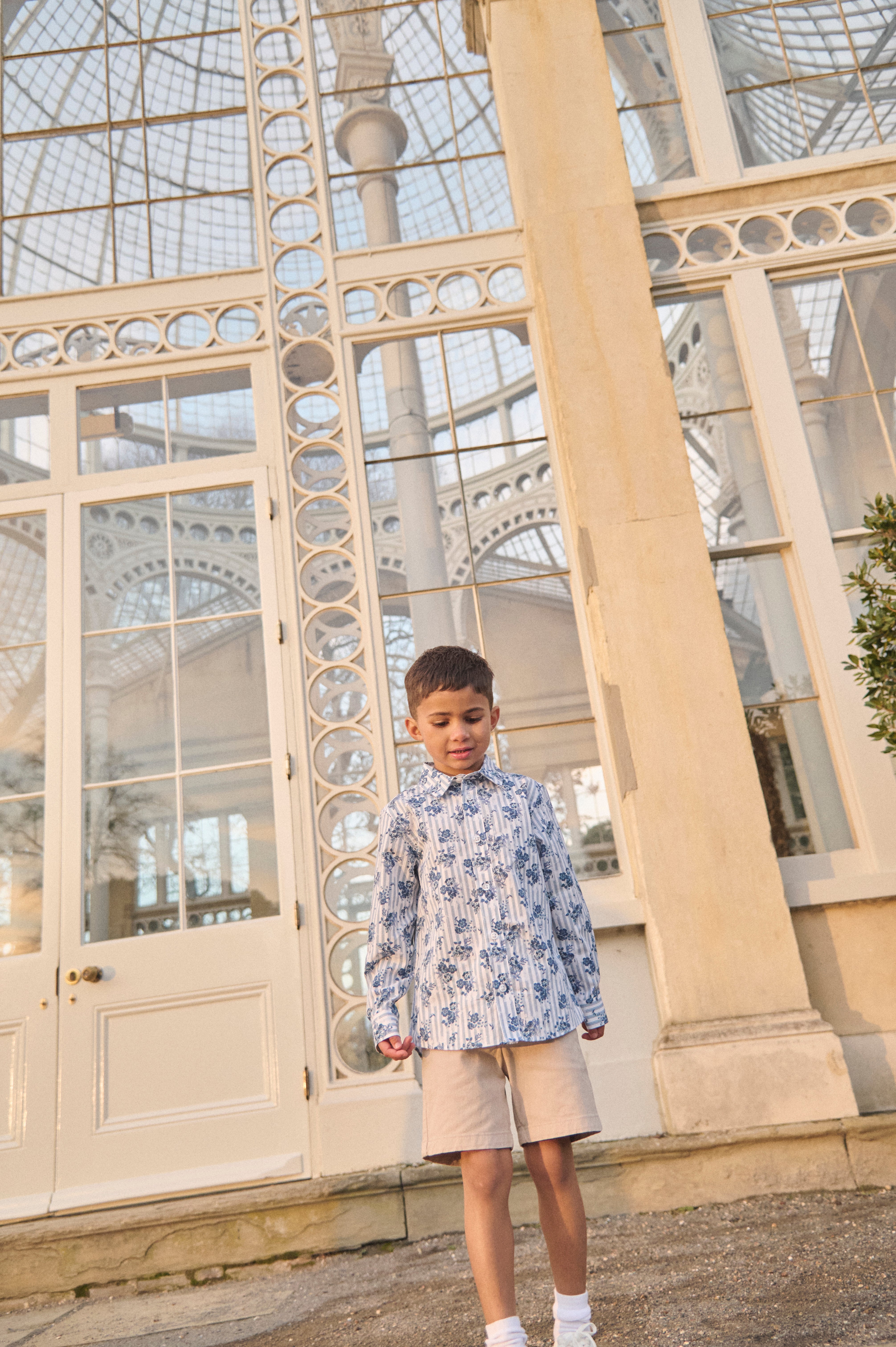 Ollie Stripe Floral Shirt