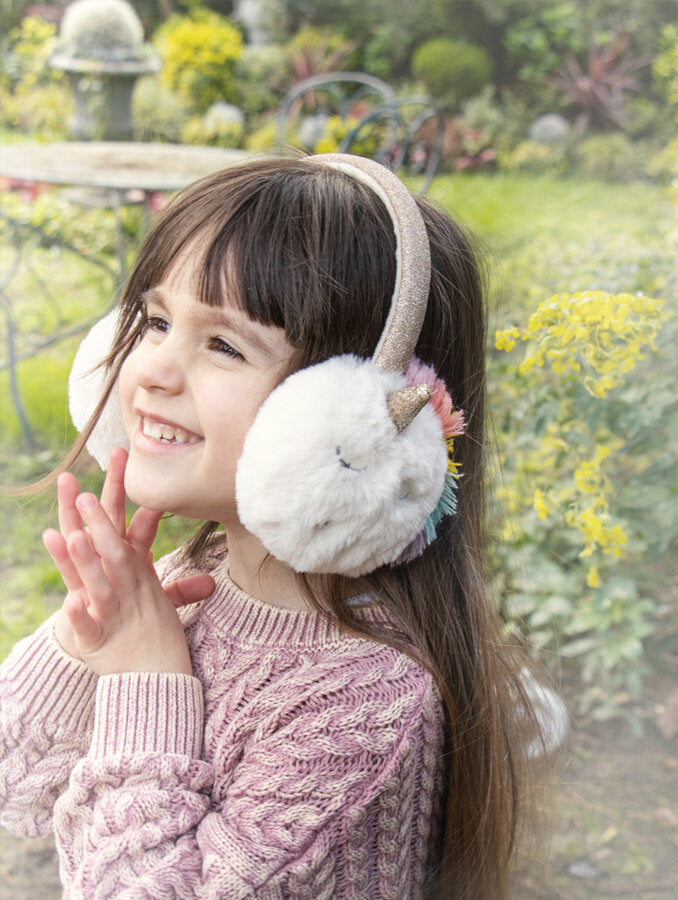 Rockahula Rainbow Unicorn Earmuffs - Main Image