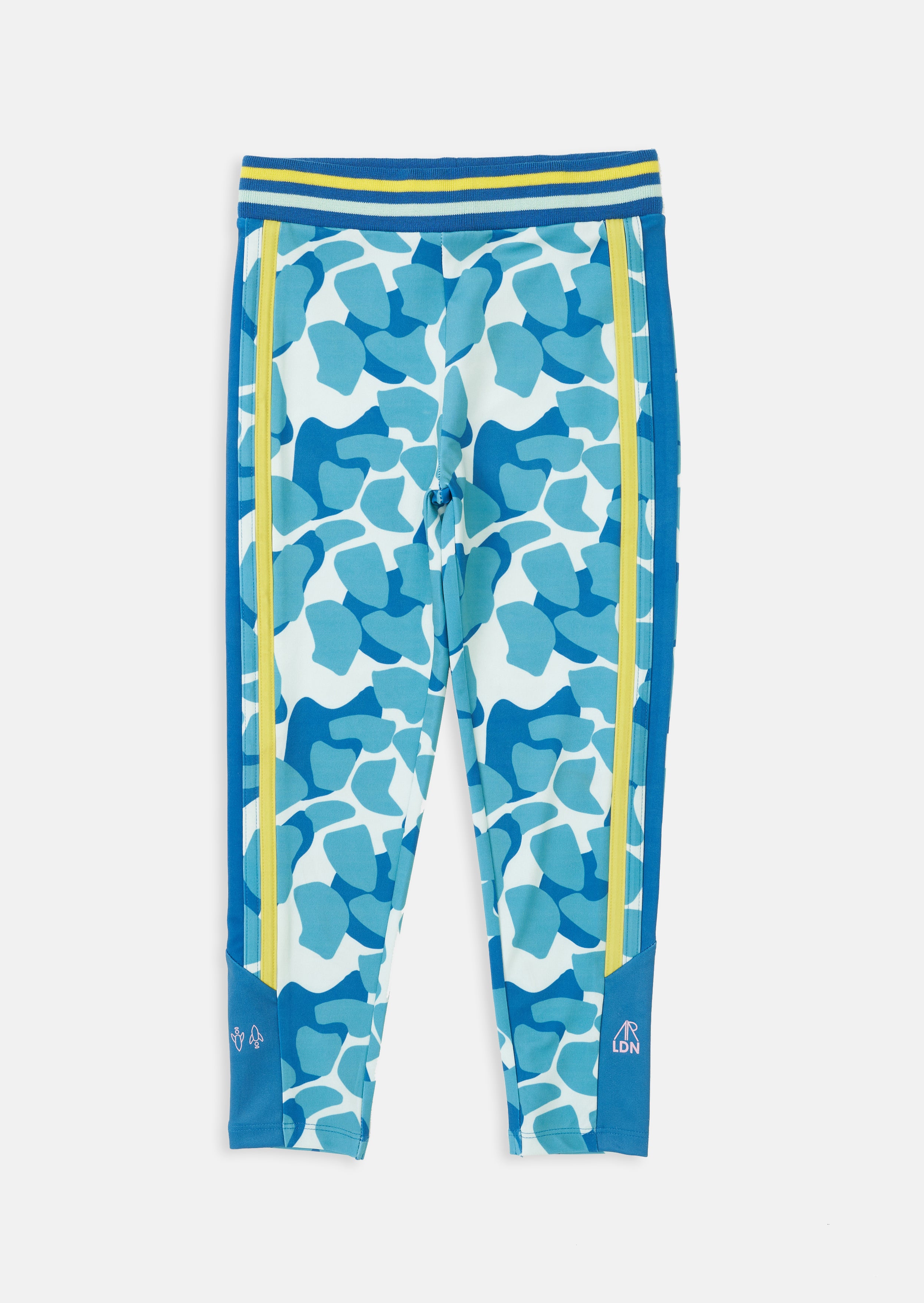 Lara Blau Druck Leggings